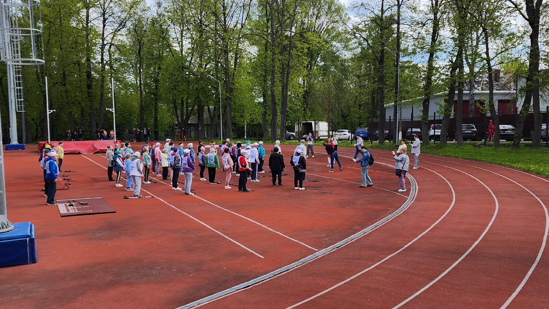 Солнечногорск, стадион Металлург, Активное долголетие, марафон,