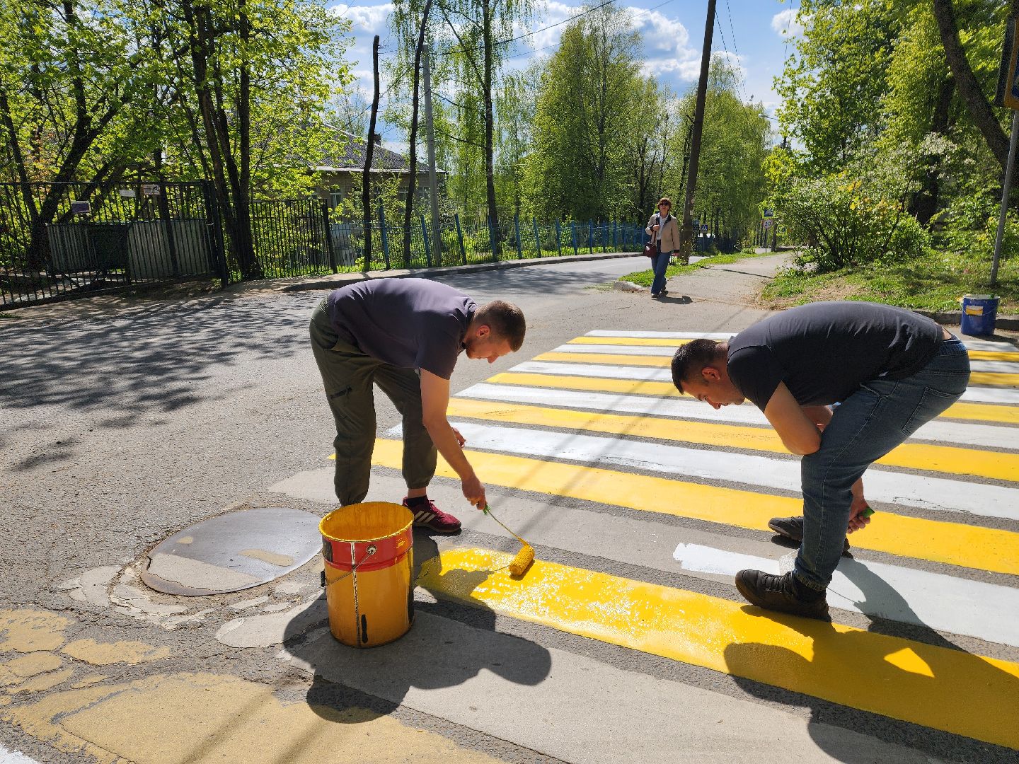 красноармейск, г.о. пушкинский, дорожная разметка, дорожная безопасность,