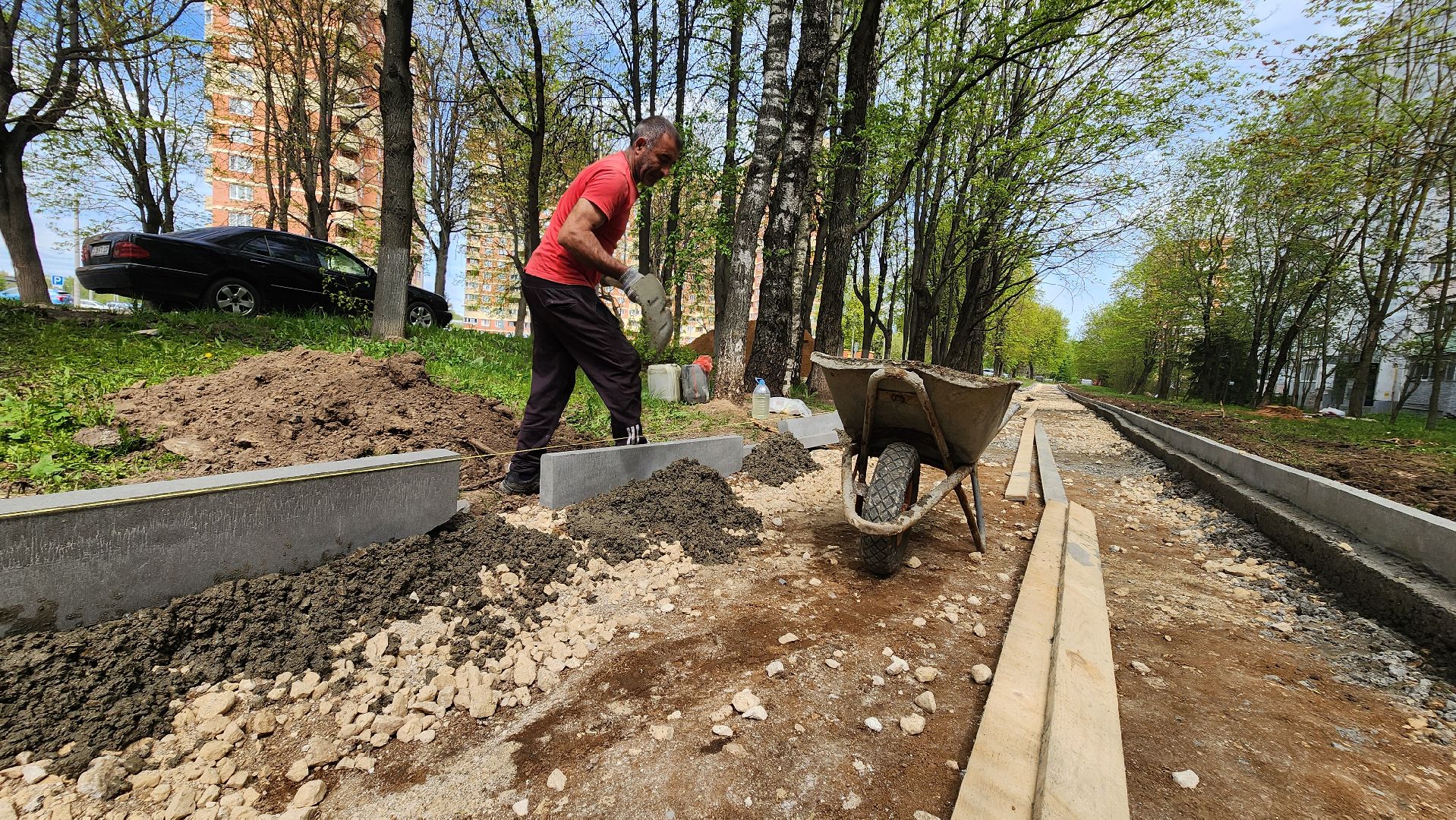 Солнечногорск, благоустройство, Военный городок, народная тропа,
