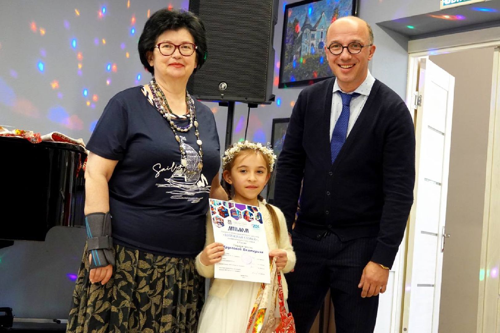 Культура, Детский рисунок, Библиотека, Год семьи, Депутаты, Дети,