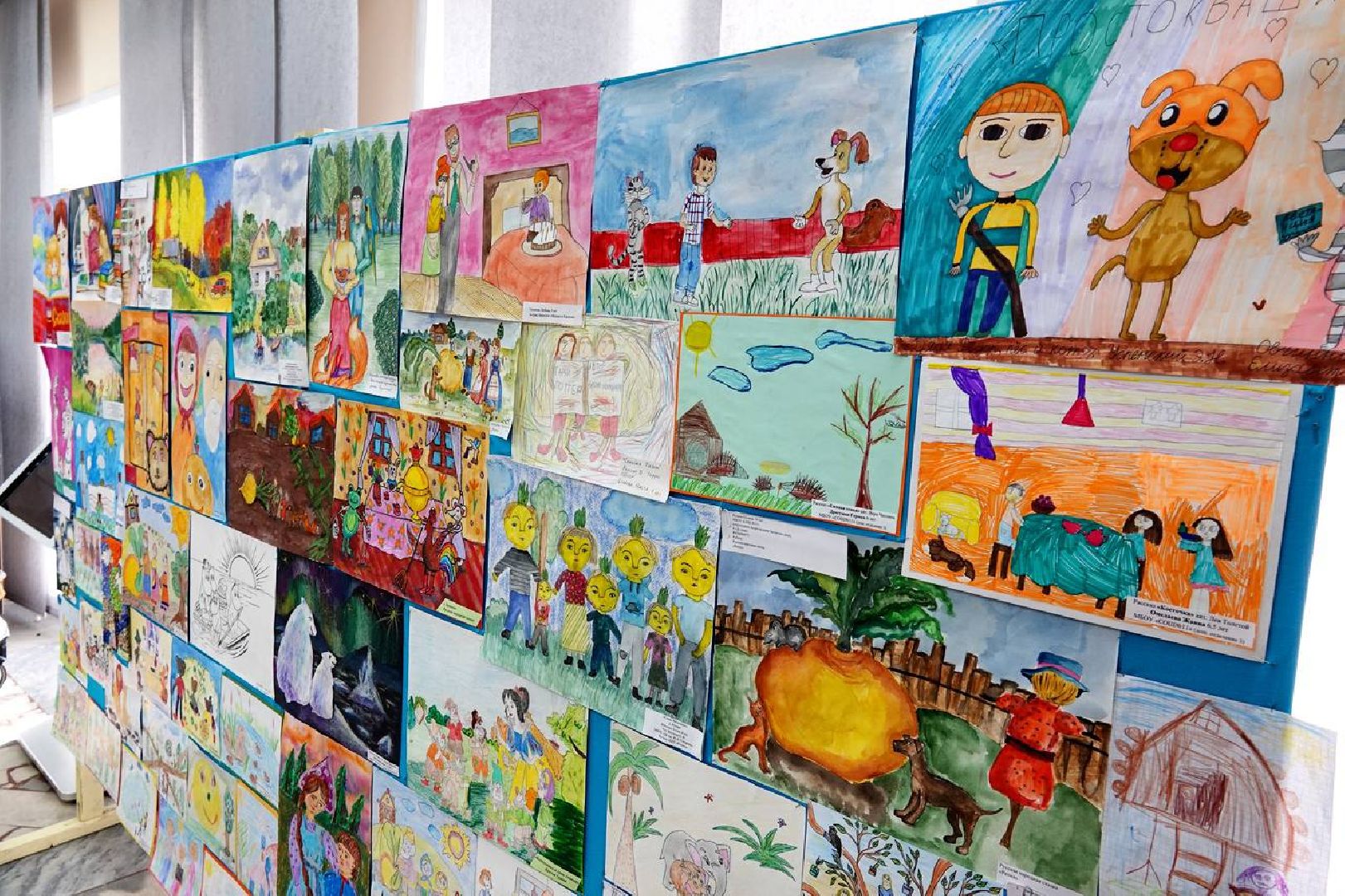 Культура, Детский рисунок, Библиотека, Год семьи, Депутаты, Дети,