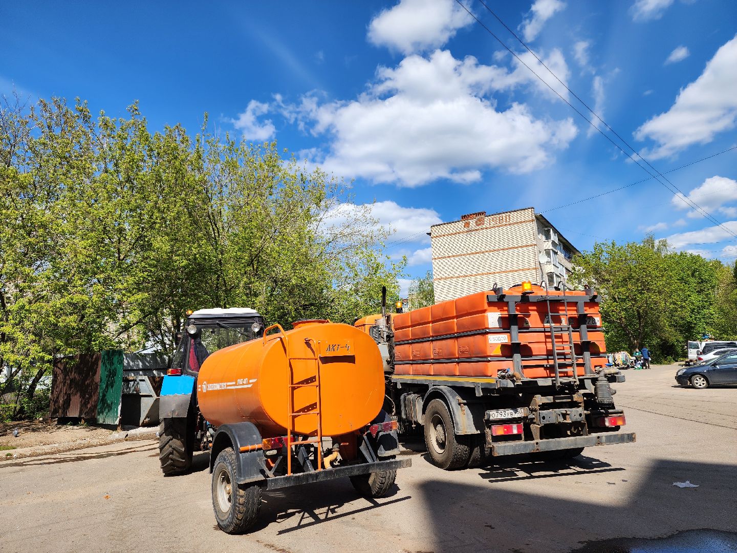 красноармейск, г.о. пушкинский, контейнерная площадка, влажная уборка,