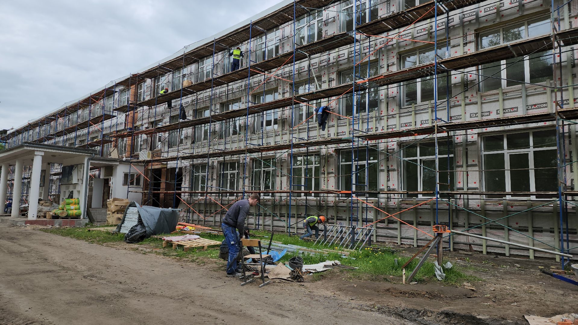 серпухов, подмосковье, капремонт школы,