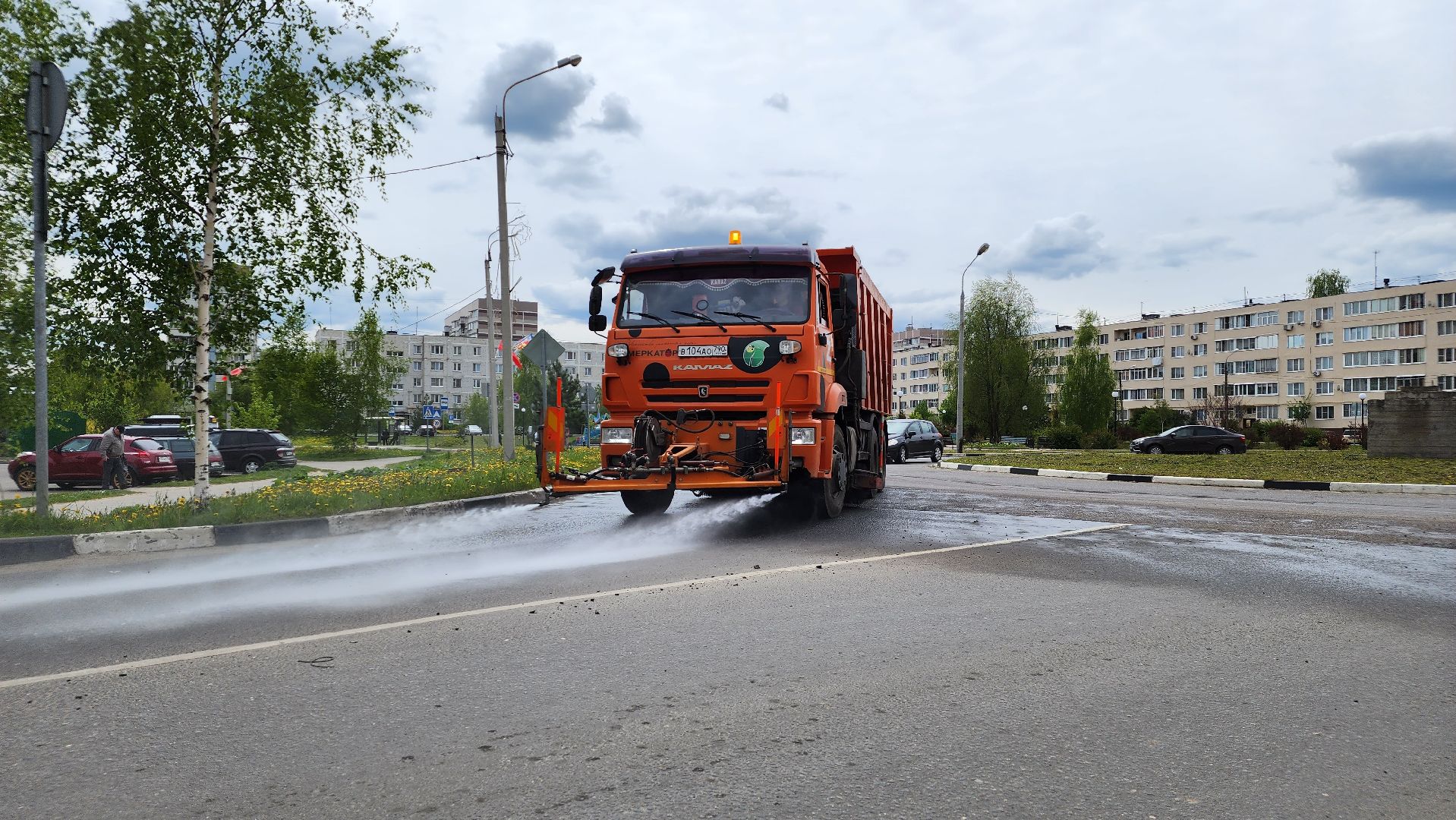 дороги, жкх, Лосино-Петровский, уборка дорог,