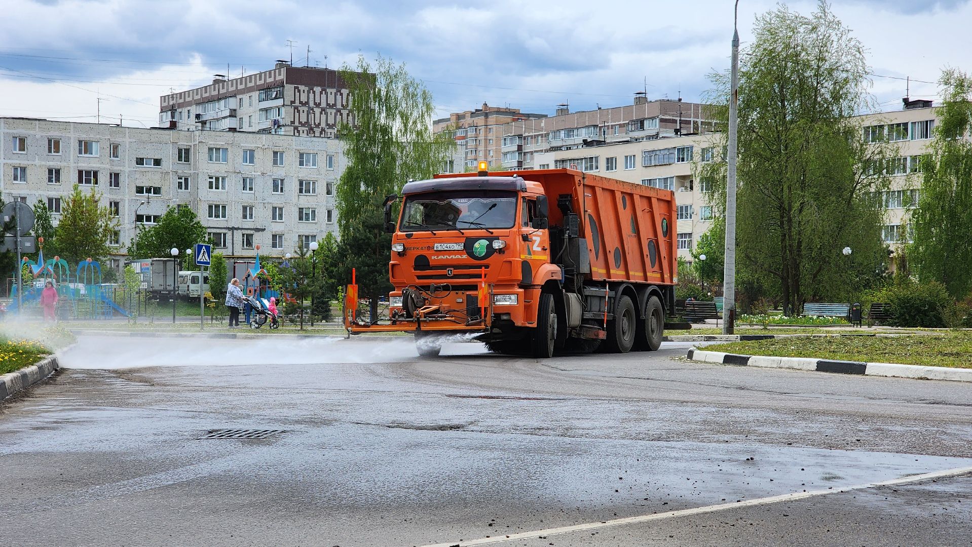 дороги, жкх, Лосино-Петровский, уборка дорог,