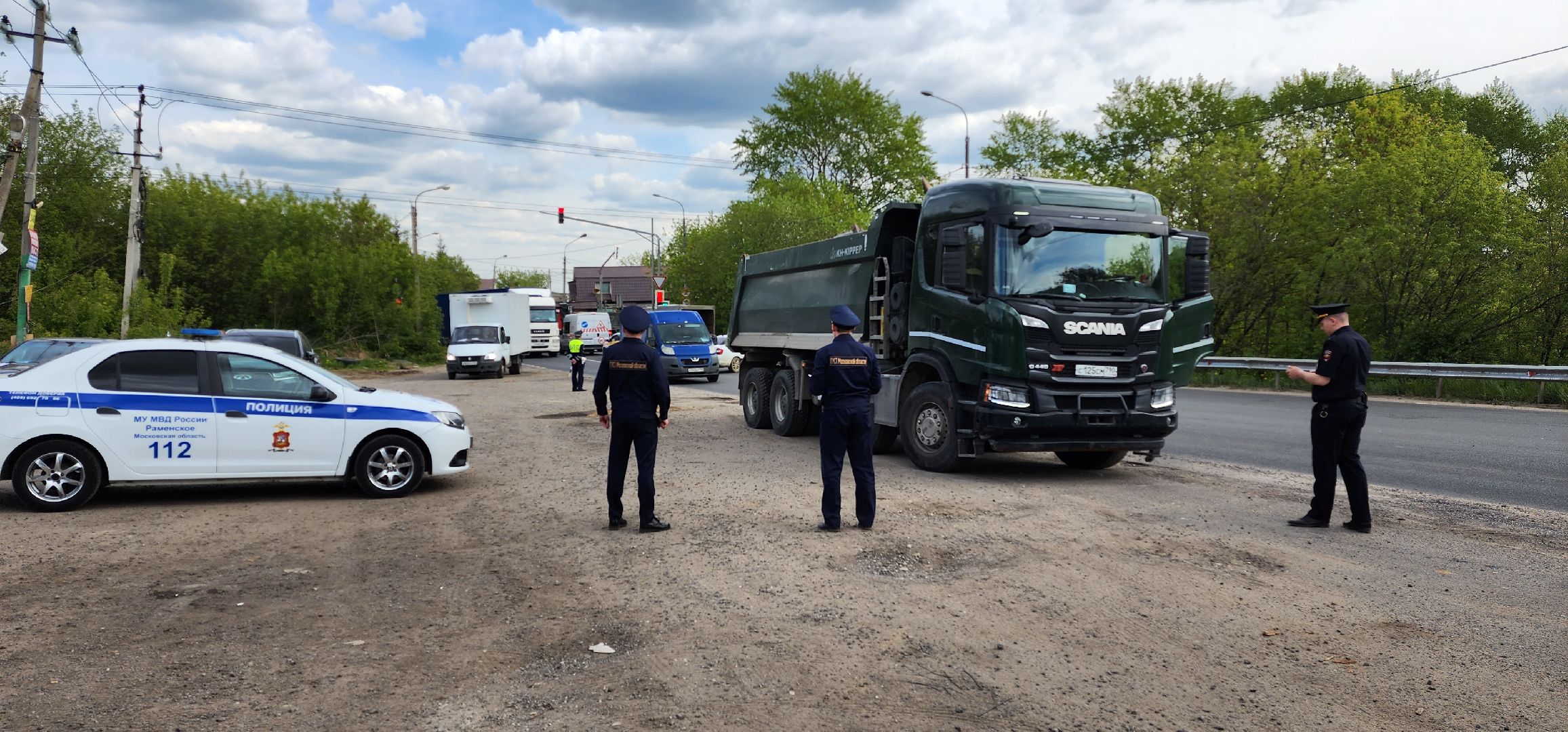 раменское, экология, рейд по проверке перевозчиков отходов в Чулково,