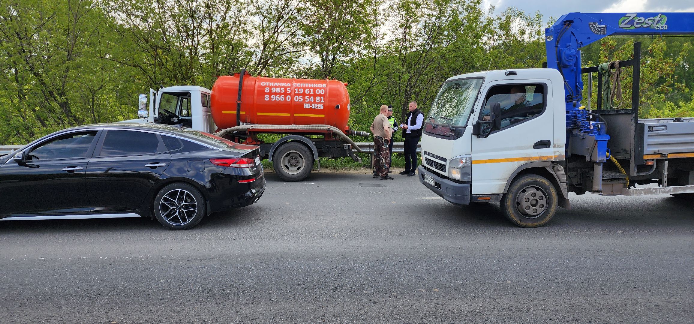 раменское, экология, рейд по проверке перевозчиков отходов в Чулково,