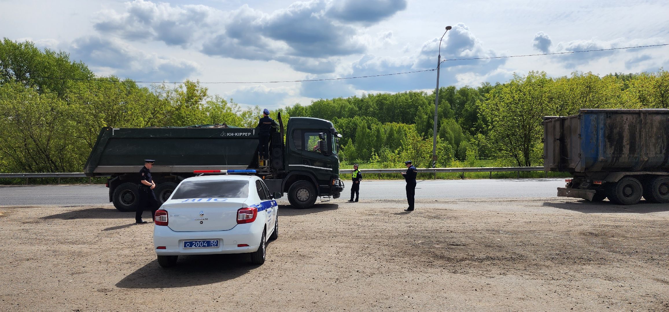 раменское, экология, рейд по проверке перевозчиков отходов в Чулково,