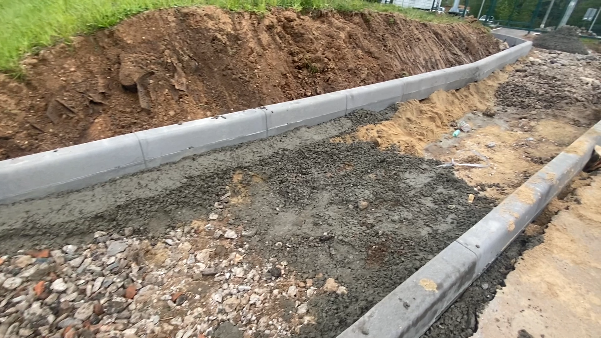 фок имени толубко, ремонт дорог, пешеходный тротуар, спорт во Власихе, новая дорога,