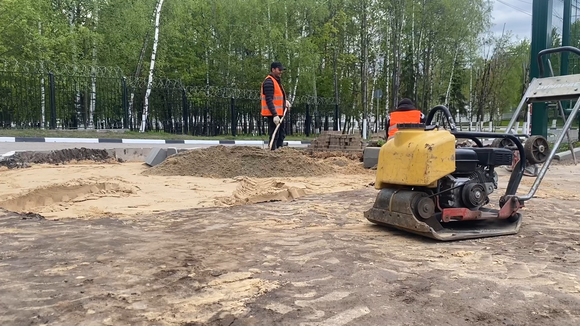 фок имени толубко, ремонт дорог, пешеходный тротуар, спорт во Власихе, новая дорога,