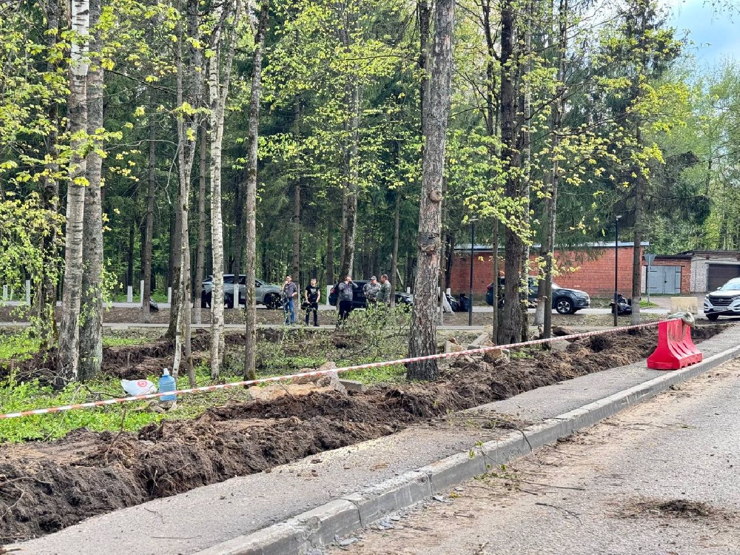 расширение дороги, городской округ восход, работы,