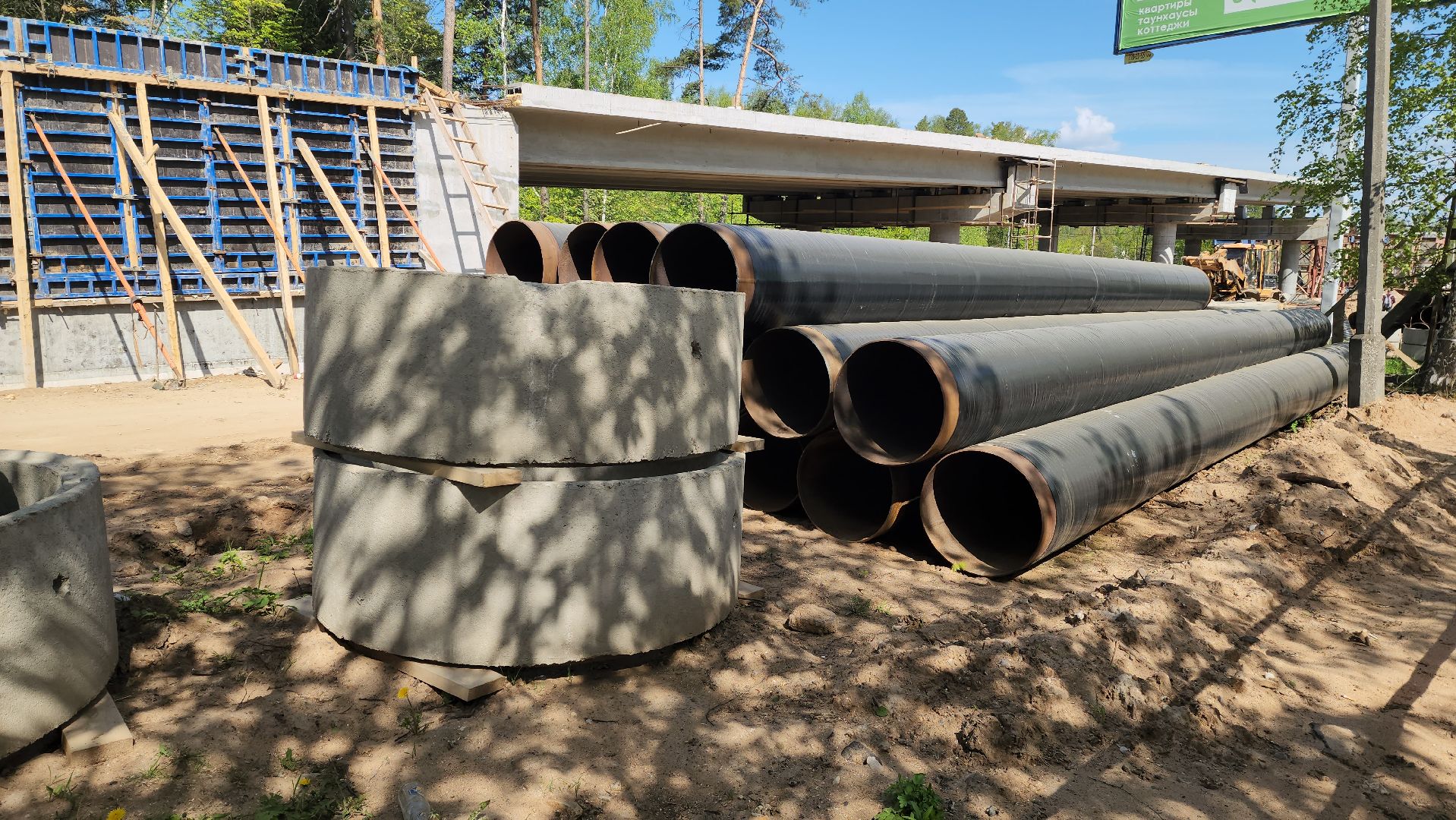 аникеевка, путепровод, мцд-2, строительство, красногорск,