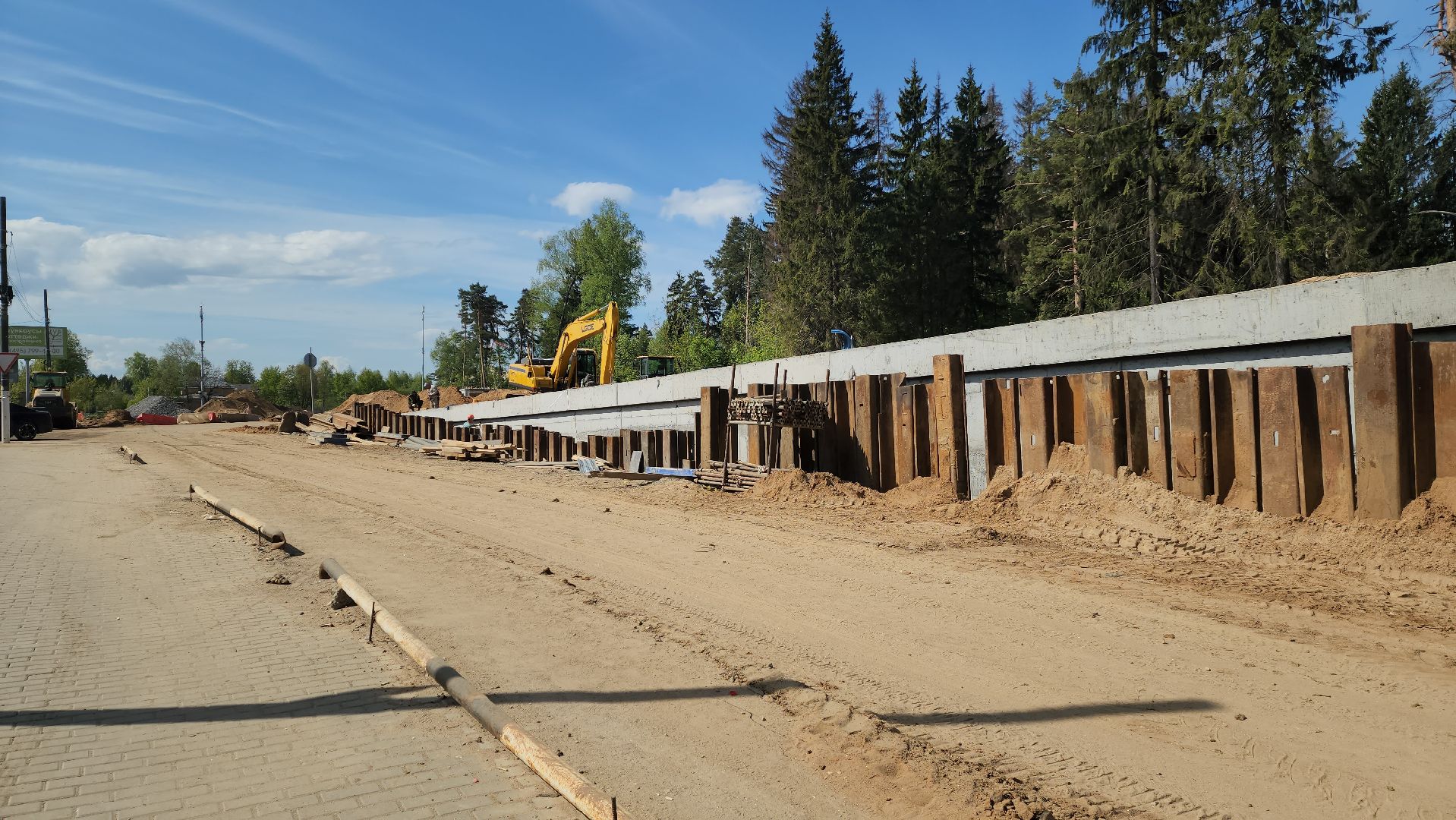 аникеевка, путепровод, мцд-2, строительство, красногорск,