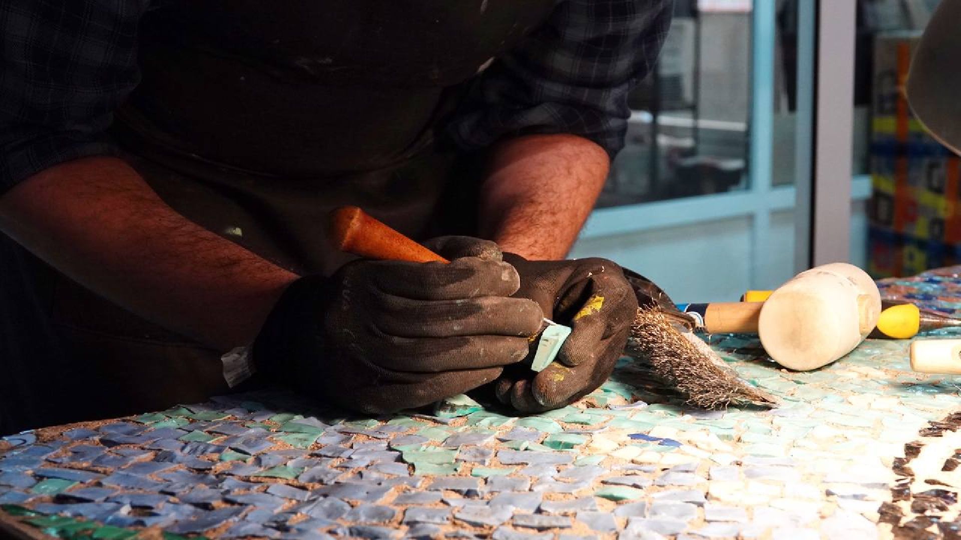 Сергиев Посад, Реставрация, Мозаика, История, Память,