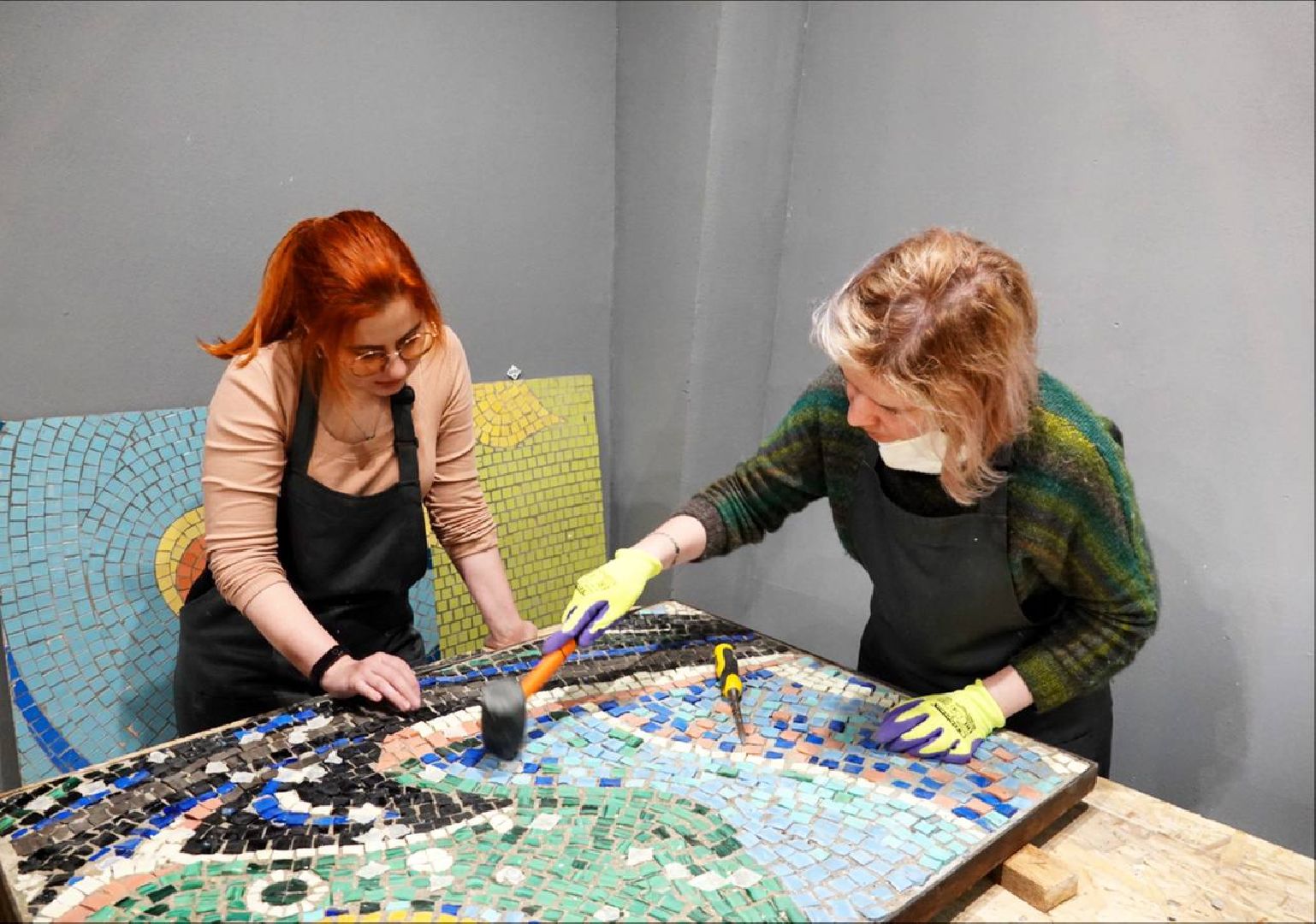 Сергиев Посад, Реставрация, Мозаика, История, Память,