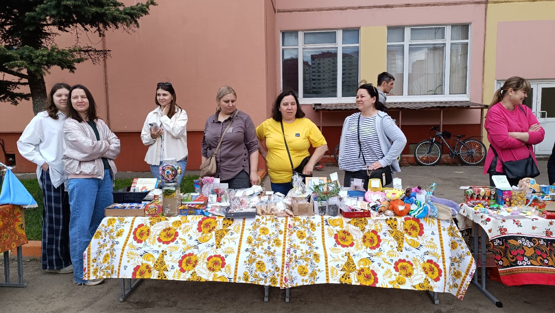 школа, благотворительная ярмарка, лобня,