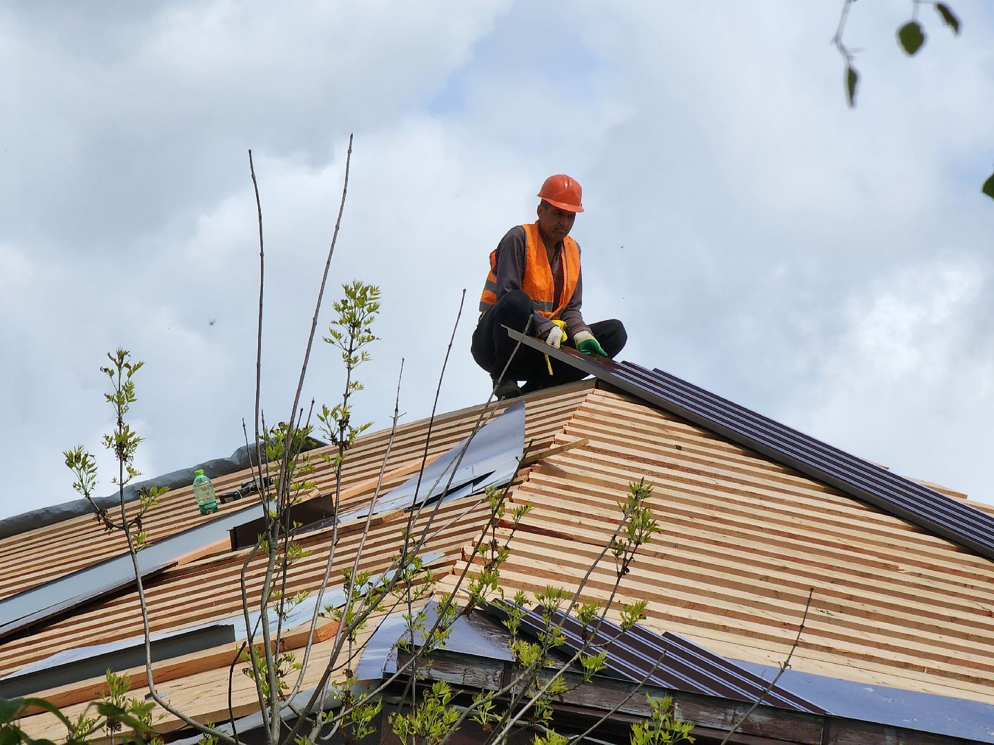 строительство, капитальный ремонт, ремонт крыши, жкх, жкх и благоустройство, руза, Лидино, рузский городской округ,