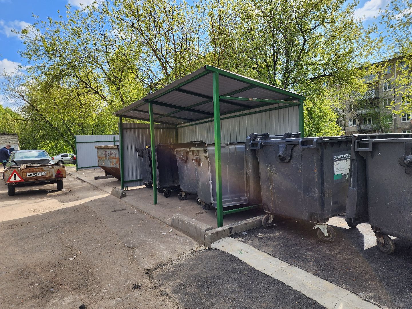ногинск, богородский городской округ, контейнерные площадки, ремонт, благоустройство, мусор,