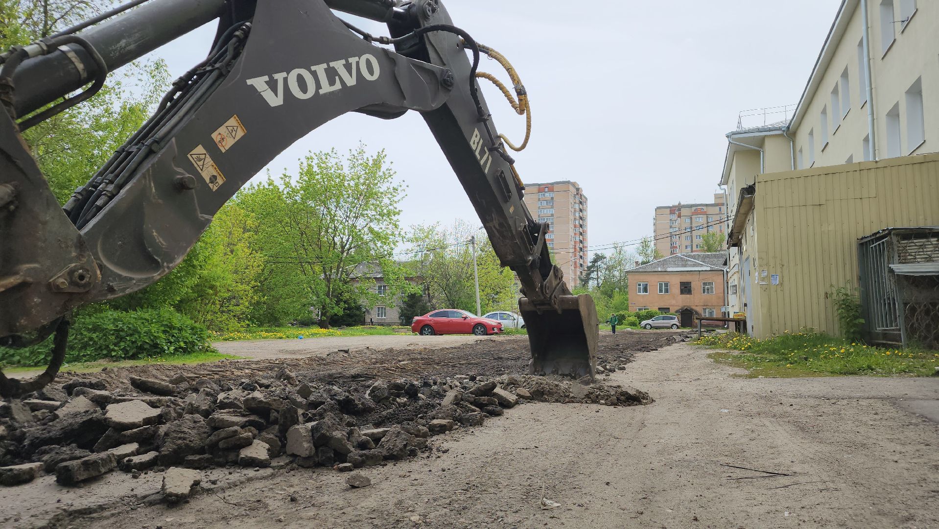 благоустройство, благоустройство дворов, Лосино-Петровский,