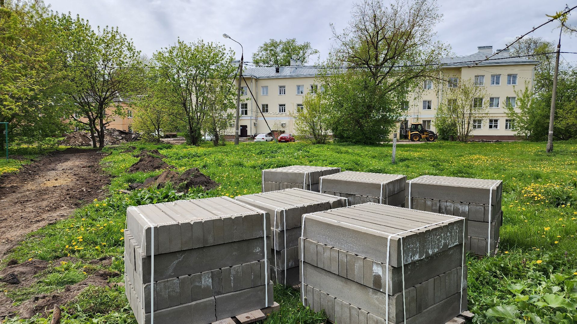 благоустройство, благоустройство дворов, Лосино-Петровский,