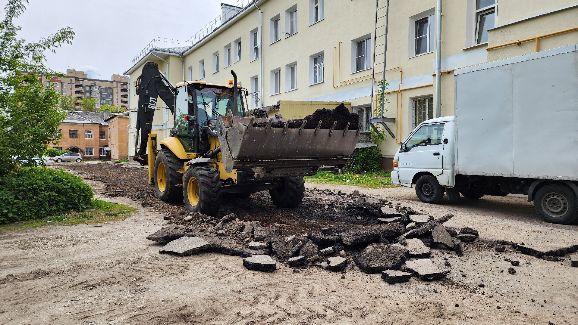 благоустройство, благоустройство дворов, Лосино-Петровский,