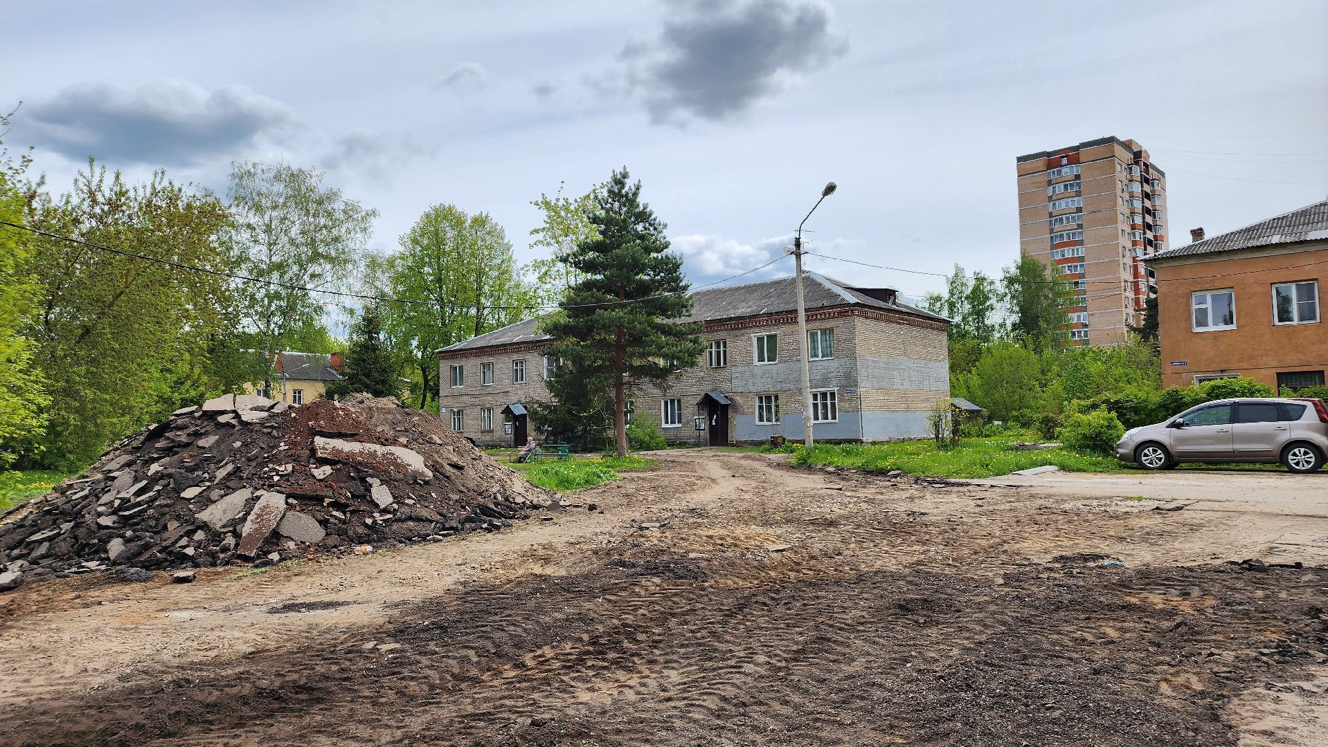 благоустройство, благоустройство дворов, Лосино-Петровский,