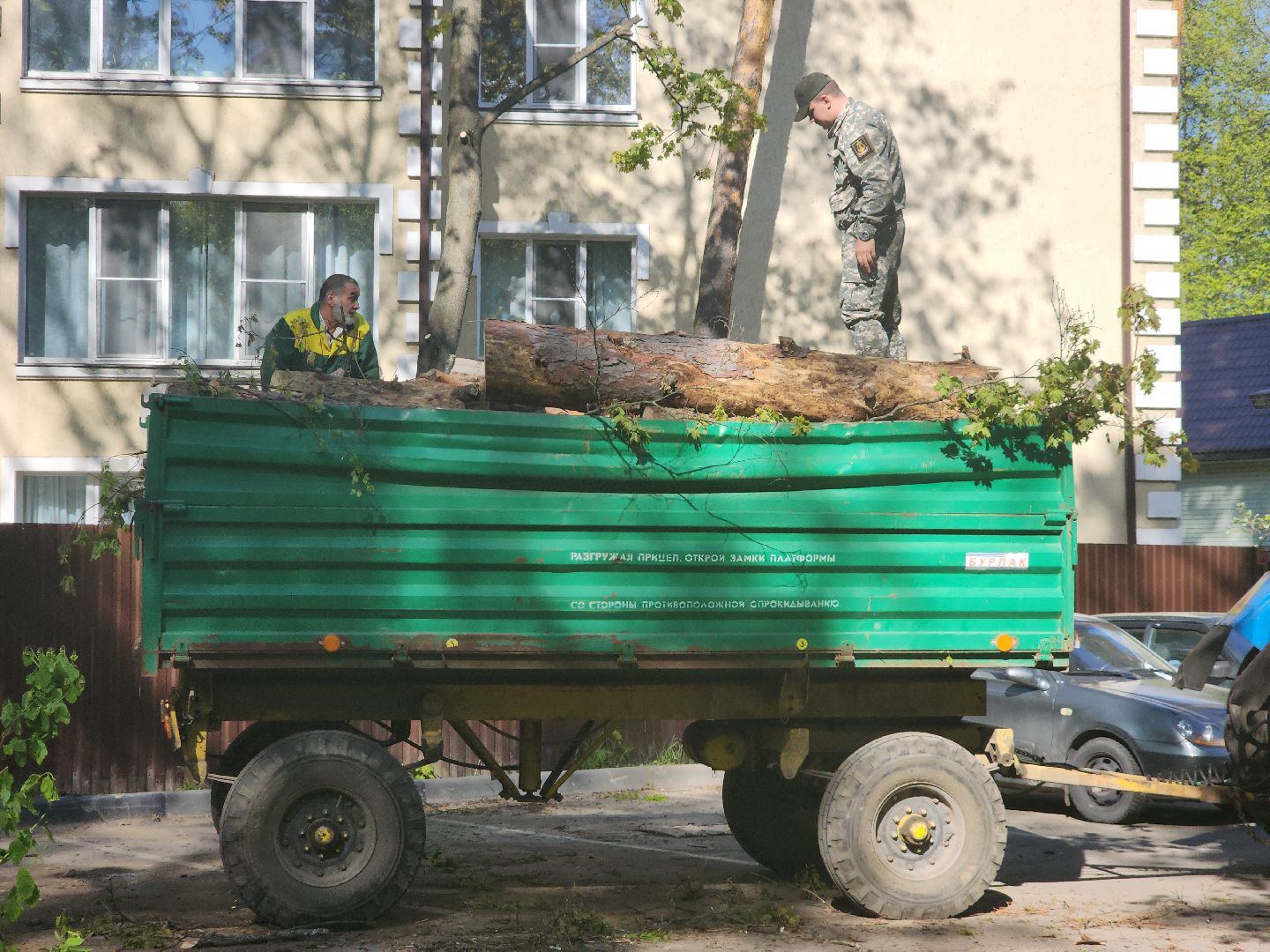 пушкино, благоустройство дворов, сезон благоустройства, комунальная техника, коммунальная служба,