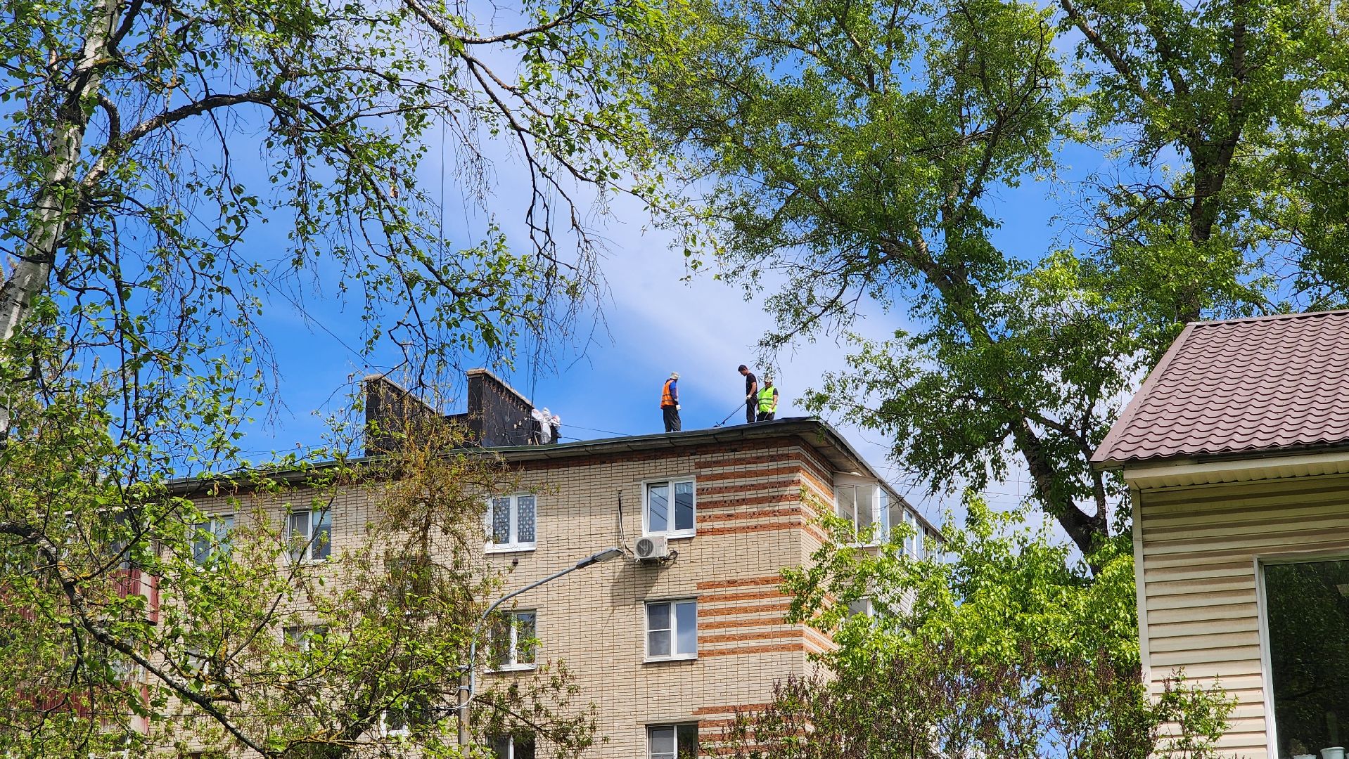 Солнечногорск, ЖКХ, ремонт кровли,