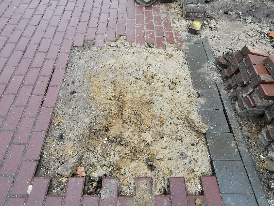 Подольск, тротуар, благоустройство