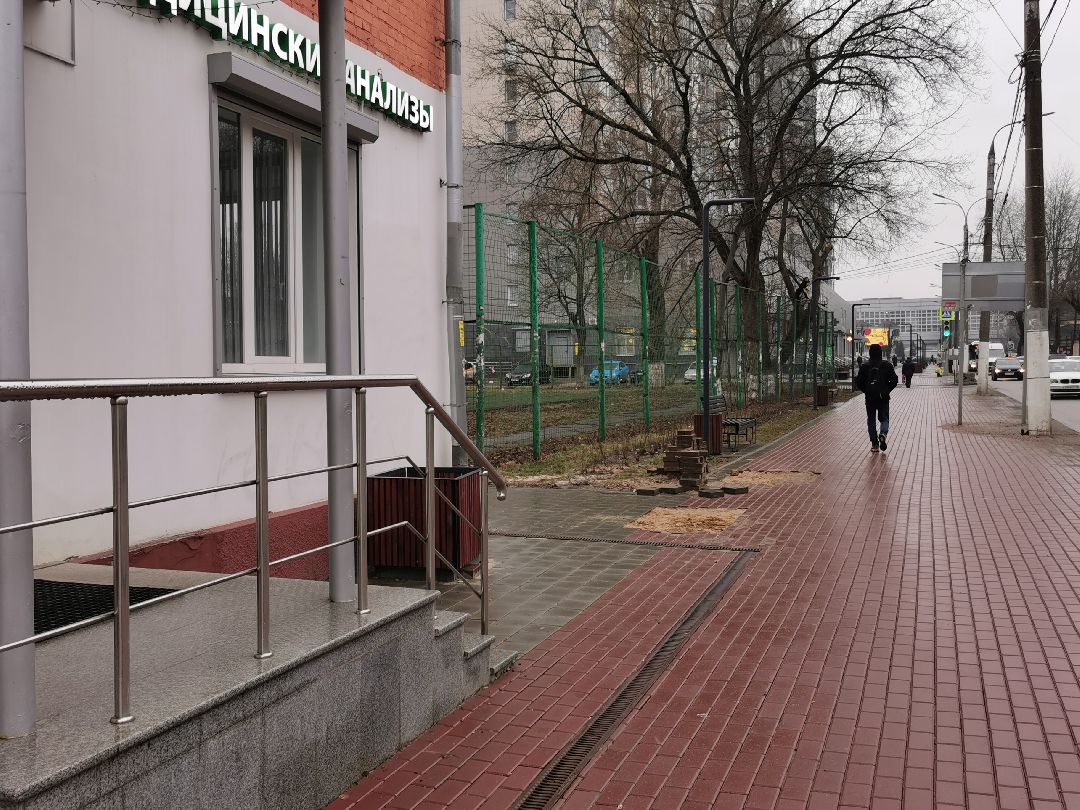 Подольск, тротуар, благоустройство