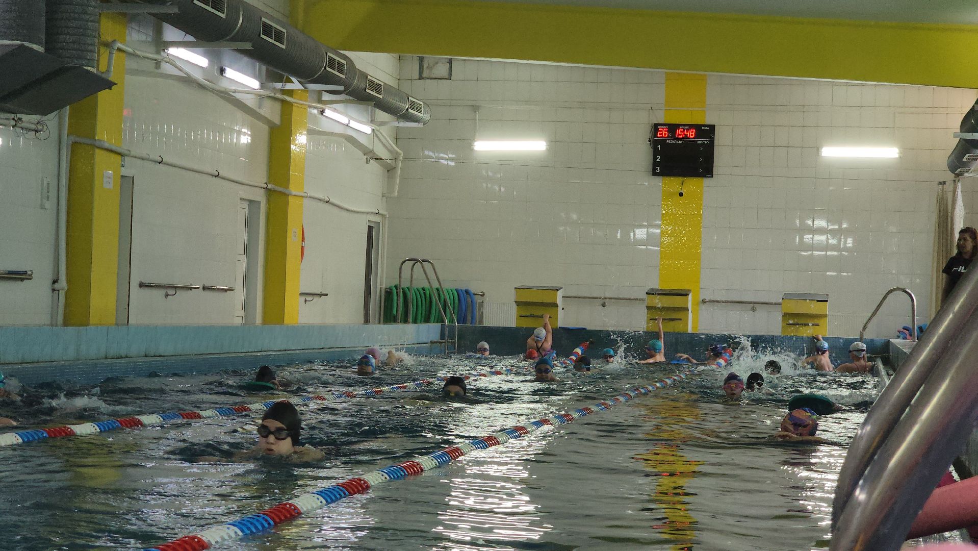 плавание, лобня, Открытый урок,