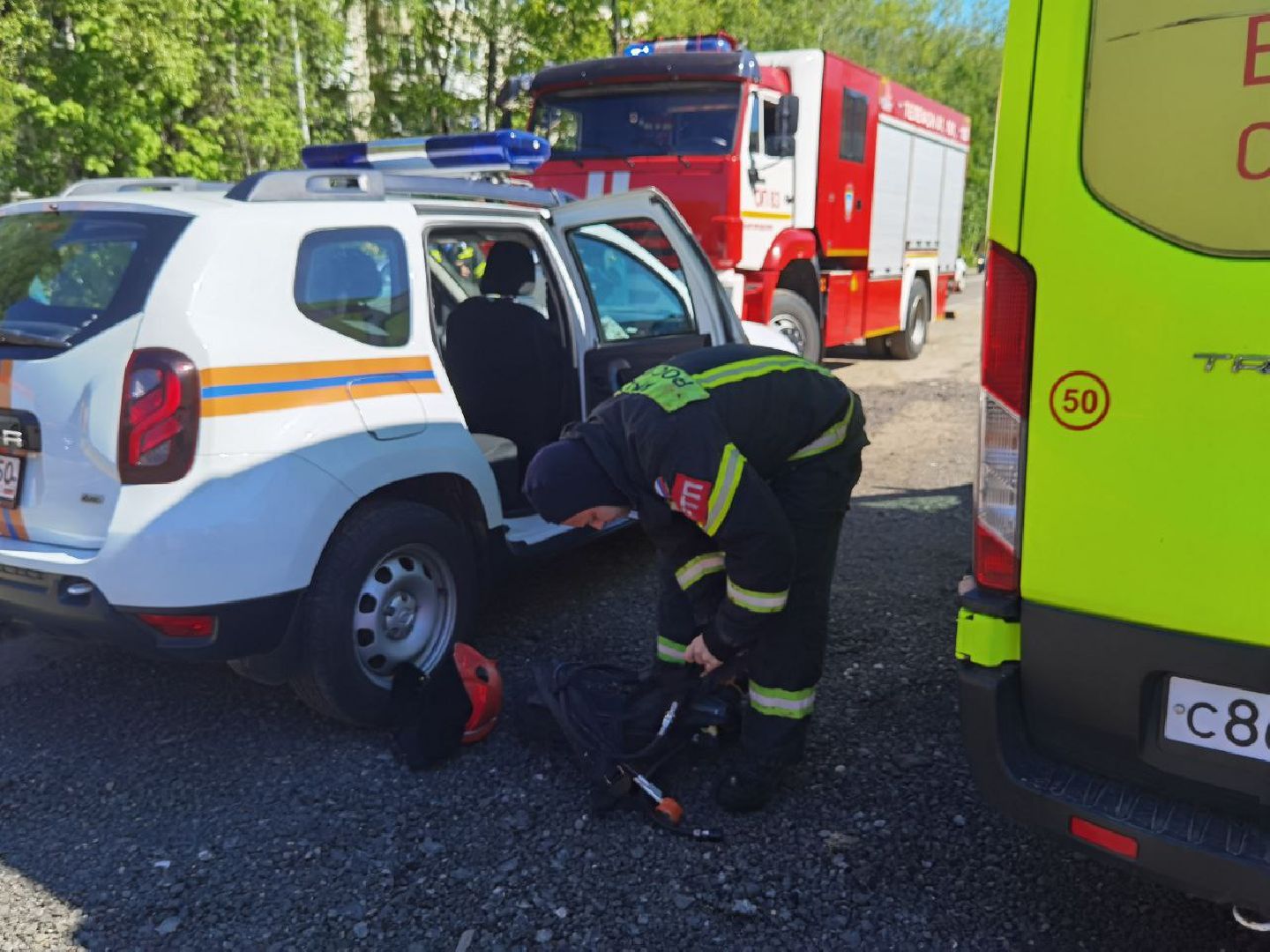 ЧП, Сергиев Посад, Пожар, Баня,