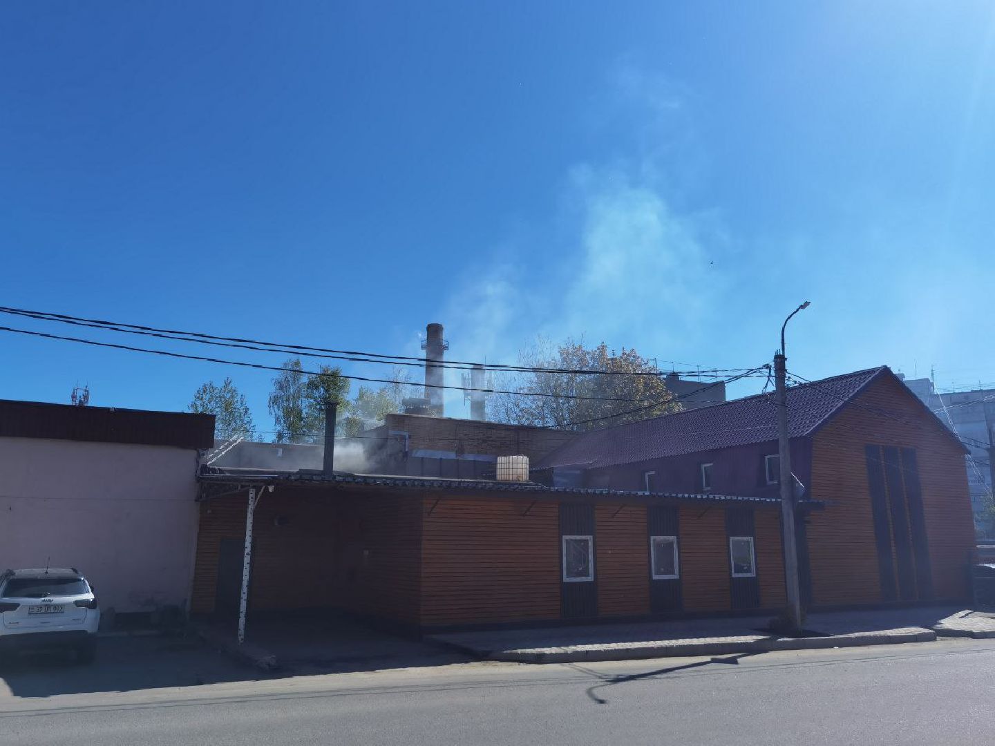 ЧП, Сергиев Посад, Пожар, Баня,