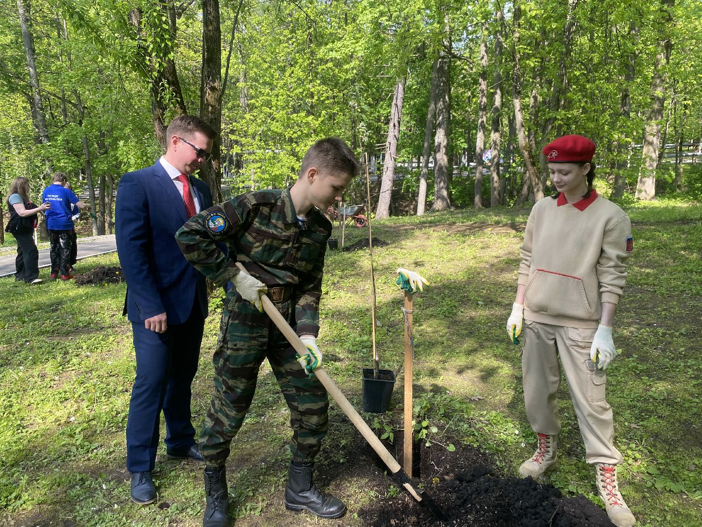 экологическая акция, Лес будущего, посади свое дерево, Власиха лес будущего, плодовый сад, Власиха Сад победы,