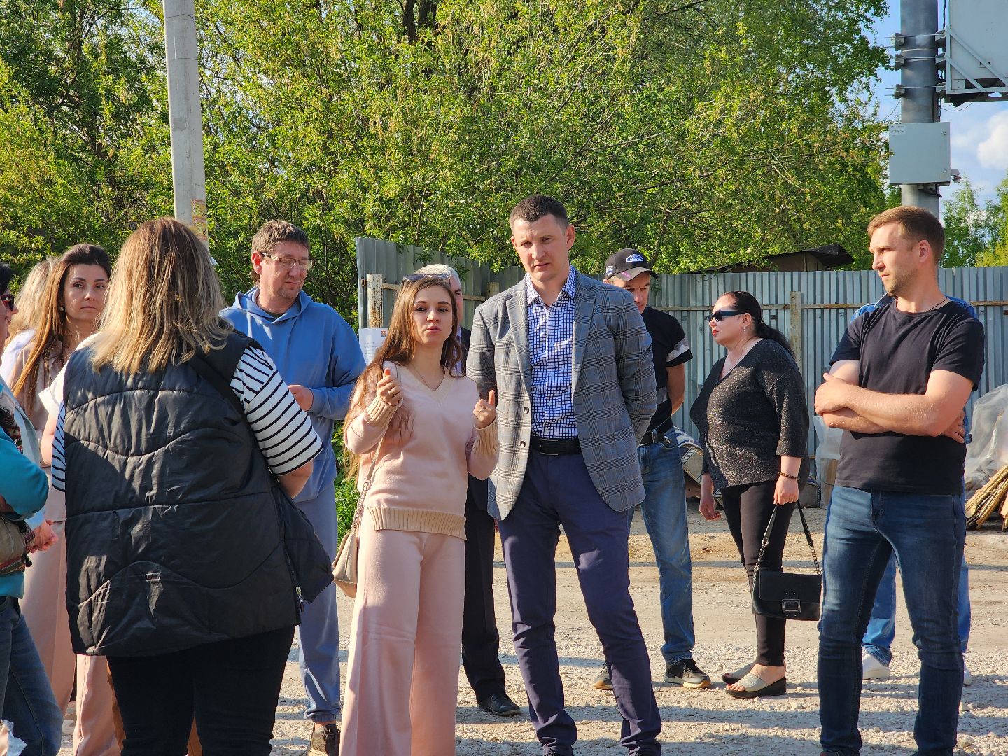 павлово-посадский городской округ, электрогорск, власть, выездная администрация, встреча, дороги,