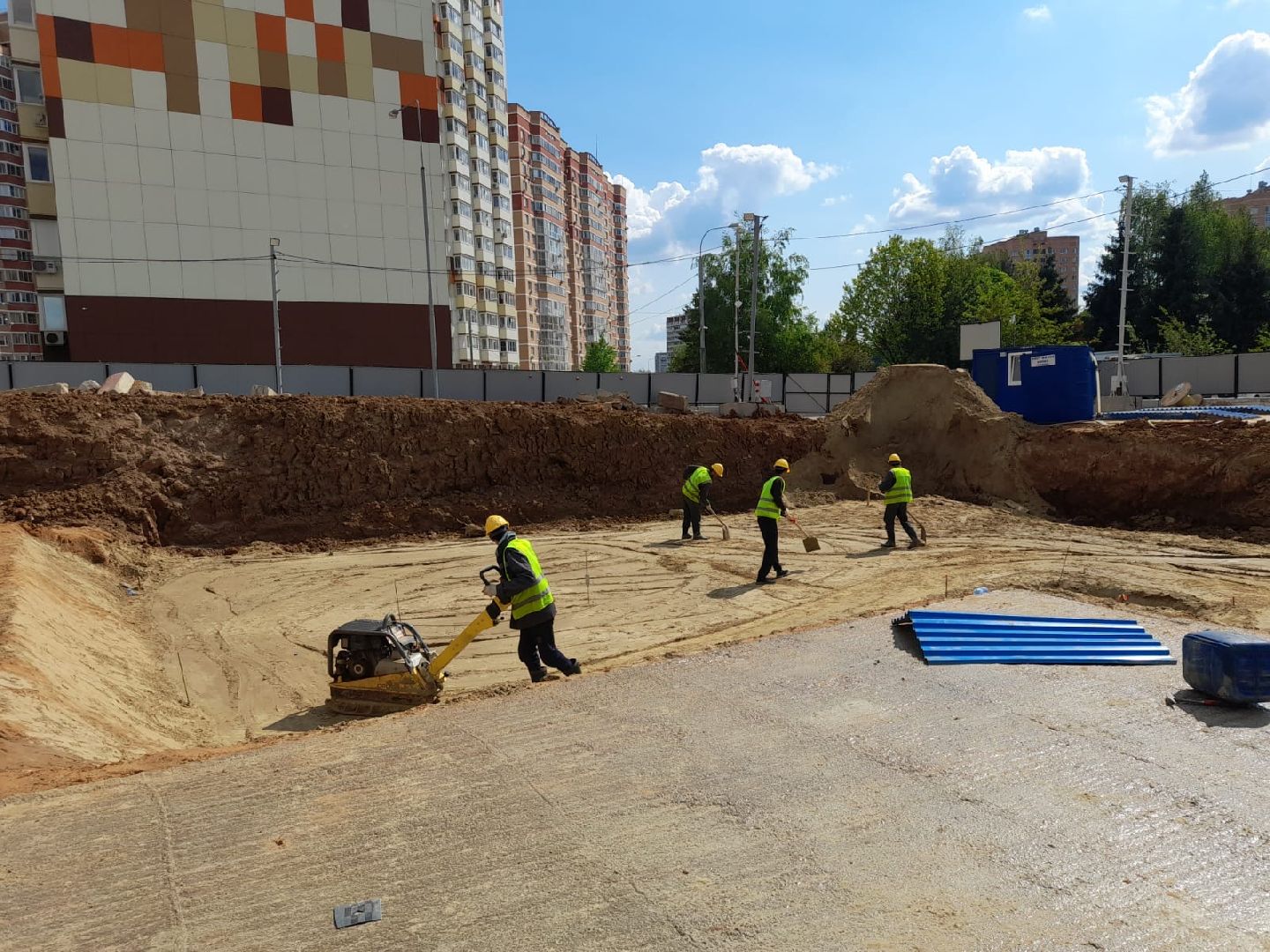 Зеленые аллеи, социальные объекты, строительство детского сада, дошкольное образование, новый детский сад,