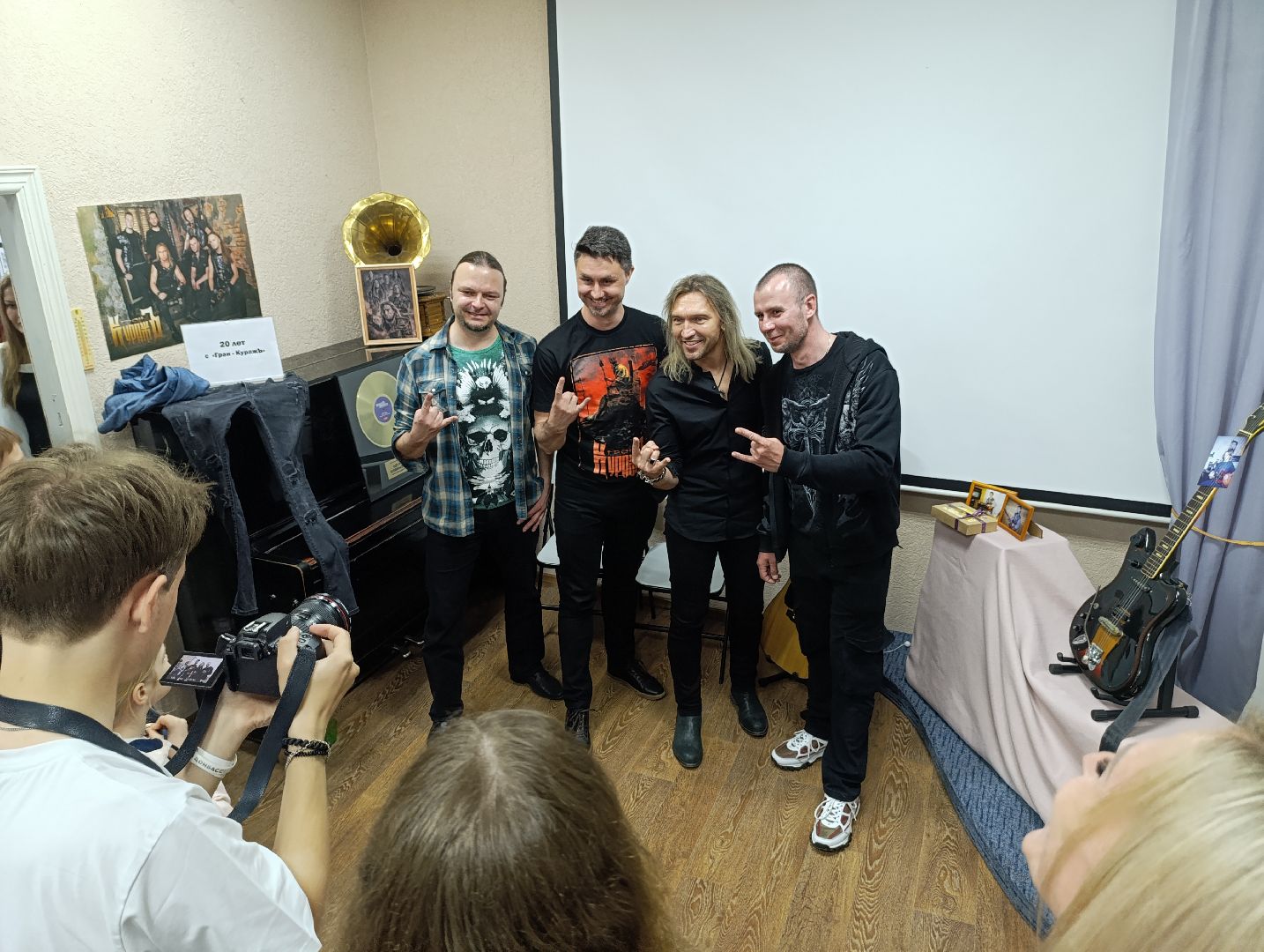 Бронницы, музей истории города бронницы, Группа Гран-КуражЪ, История группы Гран-КуражЪ, Встреча с фанатами, Ночь в музее,