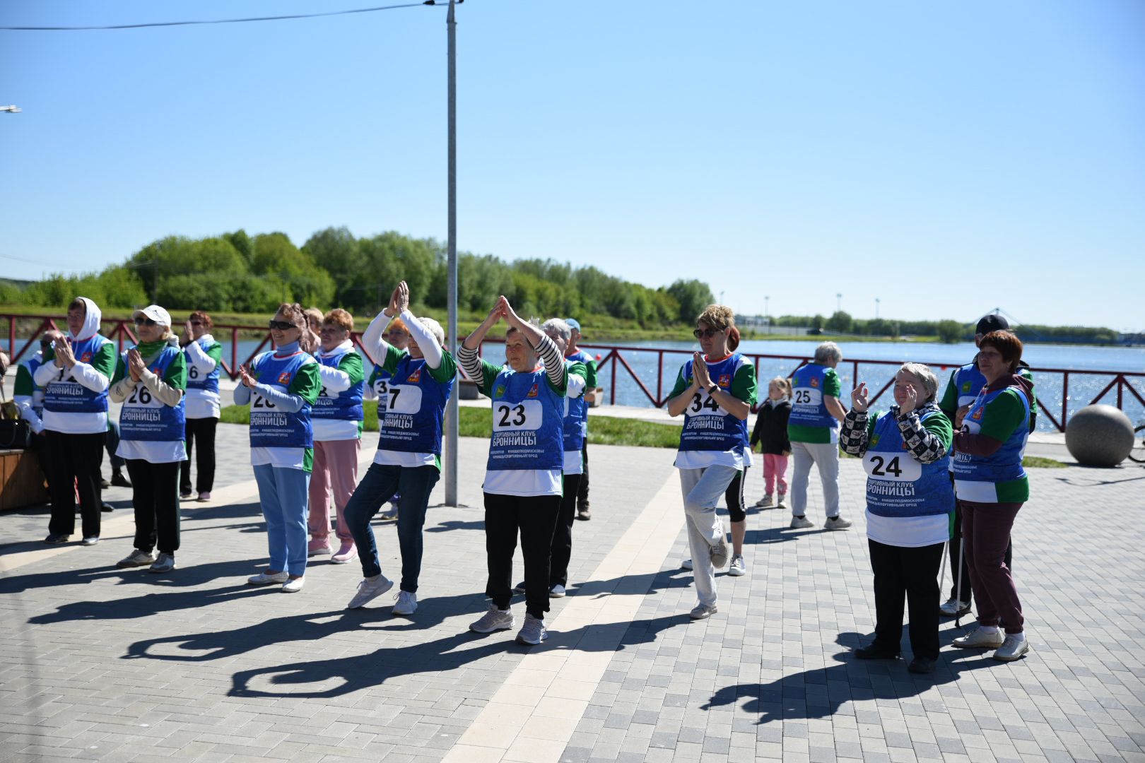 Бронницы, Активное долголетие, Марпфон, Скандинавская ходьба, Марафон по по ходьбе,