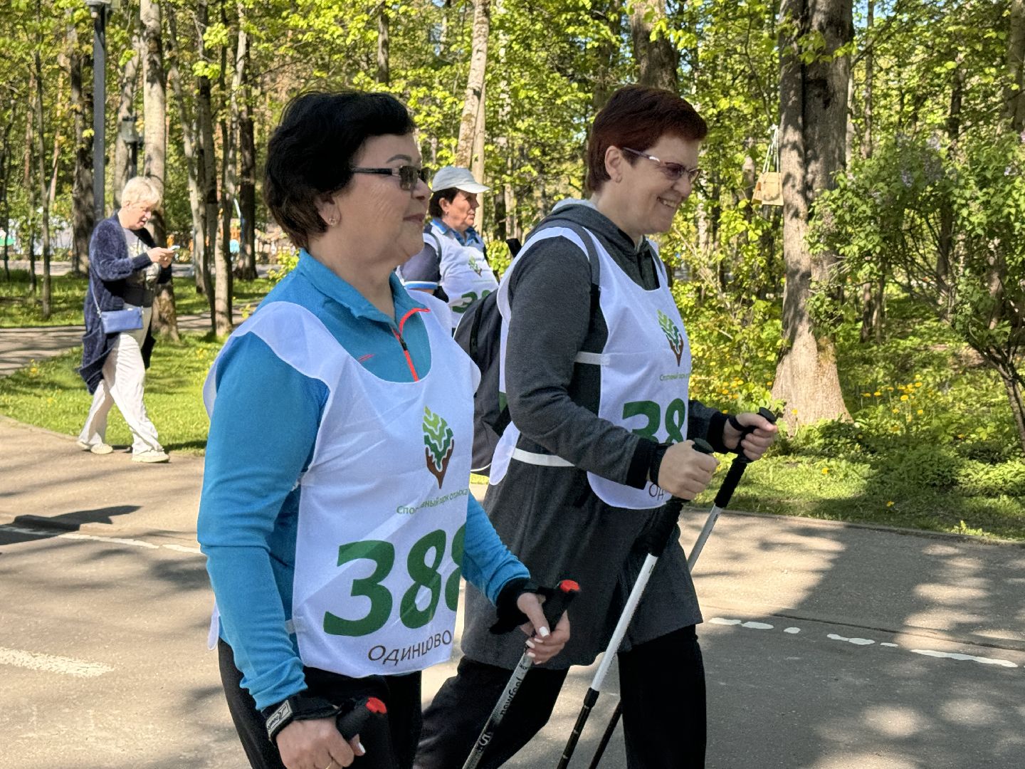 Одинцово, активное долголетие, скандинавская ходьба,