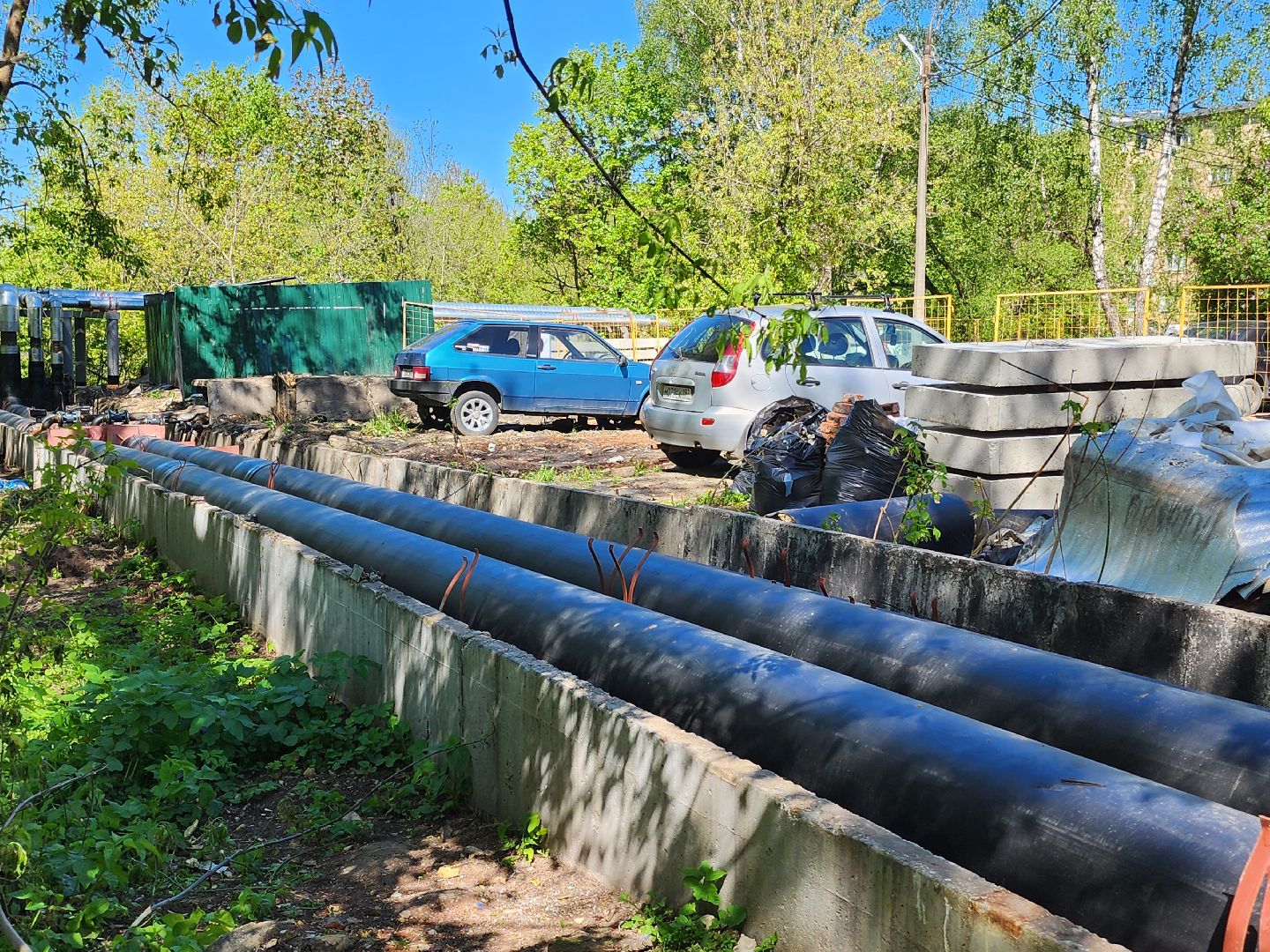 ремонт теплотрассы, теплоснабжение, теплосети, капитальный ремонт,