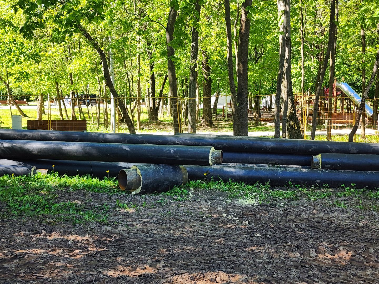 ремонт теплотрассы, теплоснабжение, теплосети, капитальный ремонт,