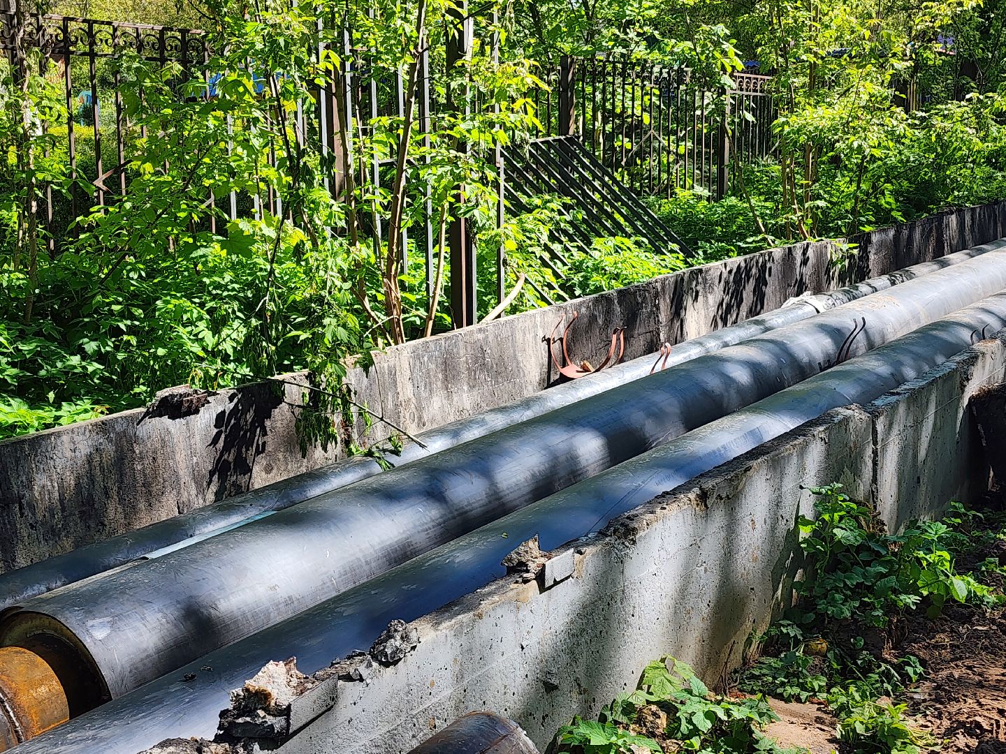 ремонт теплотрассы, теплоснабжение, теплосети, капитальный ремонт,