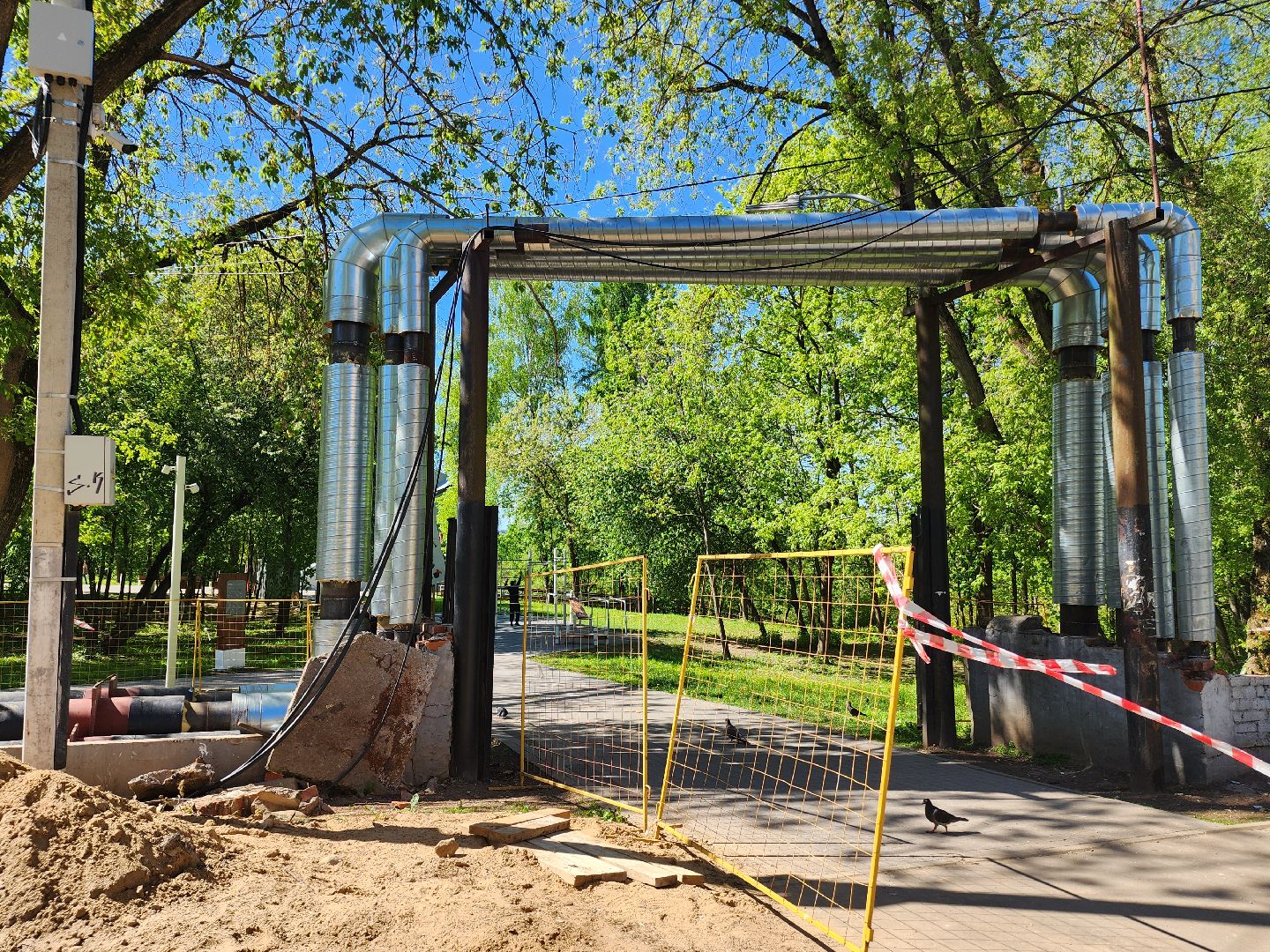 ремонт теплотрассы, теплоснабжение, теплосети, капитальный ремонт,