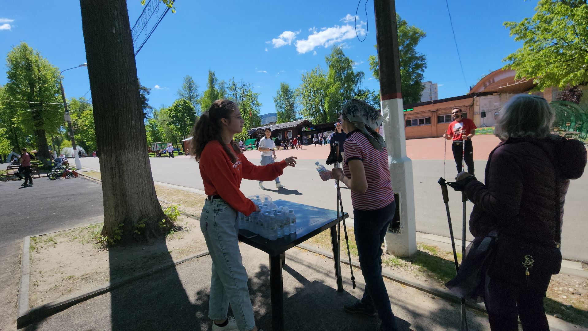павловский посад, городской округ Павловский Посад, люди, активное долголетие, северная ходьба, спорт,