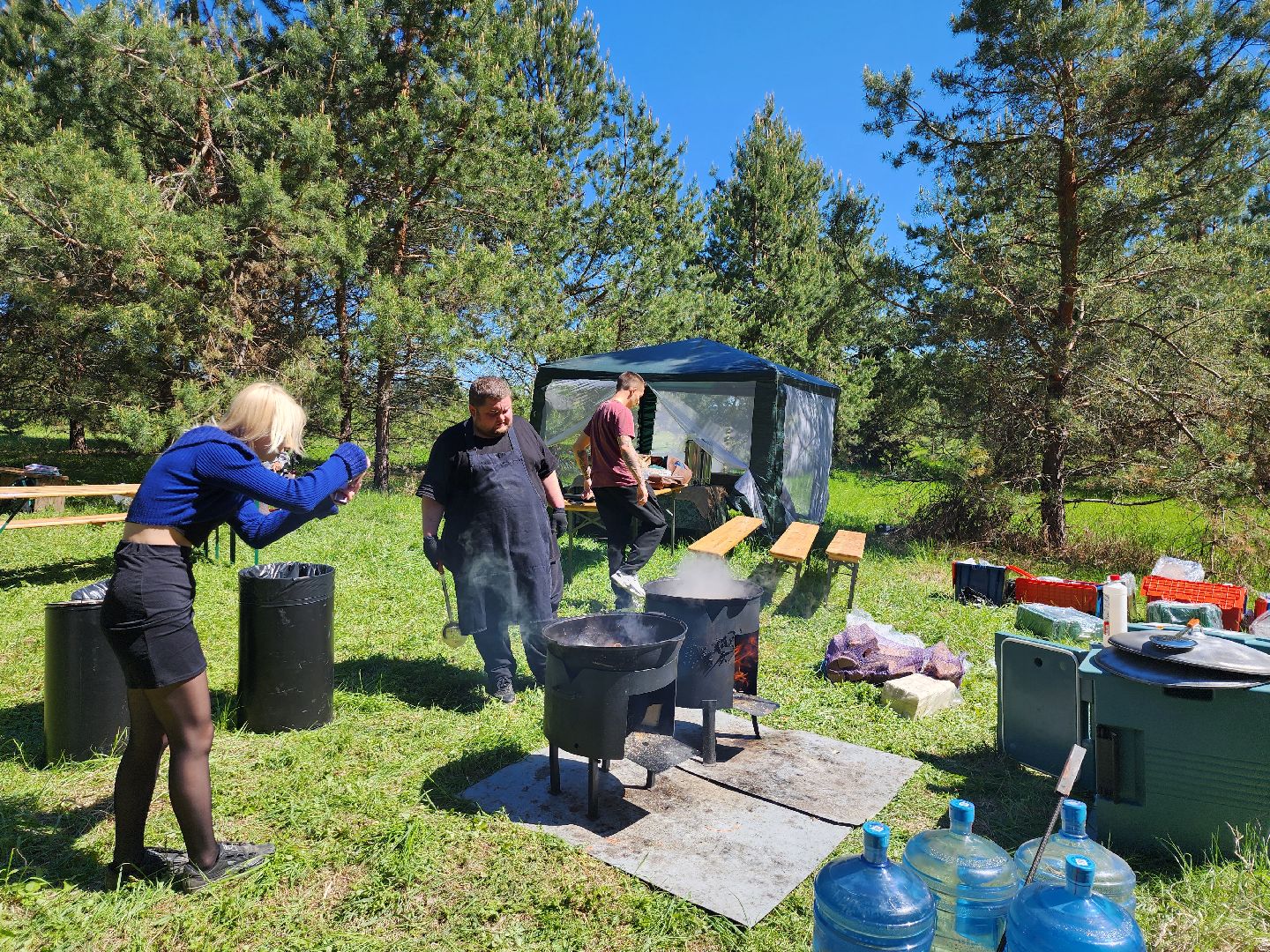серпухов, подмосковье, сажают лес, лес будущего,