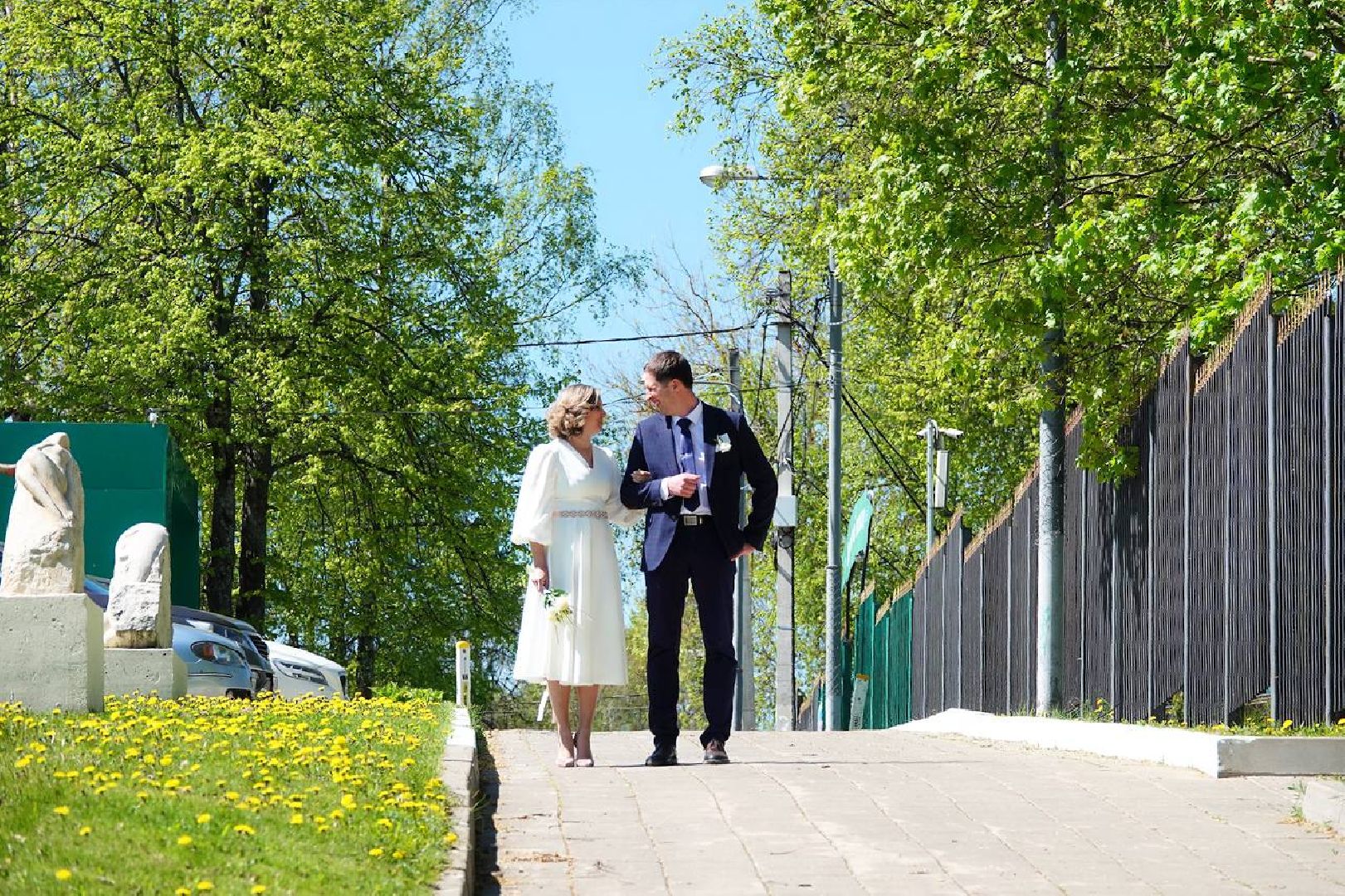 Свадьба, Свадьба в Подмосковье, Бракосочетание, Управление ЗАГС, Любовь, Семья, Год семьи, Хотьково, Парки Подмосковья, Сергиево-Посадский городской округ,