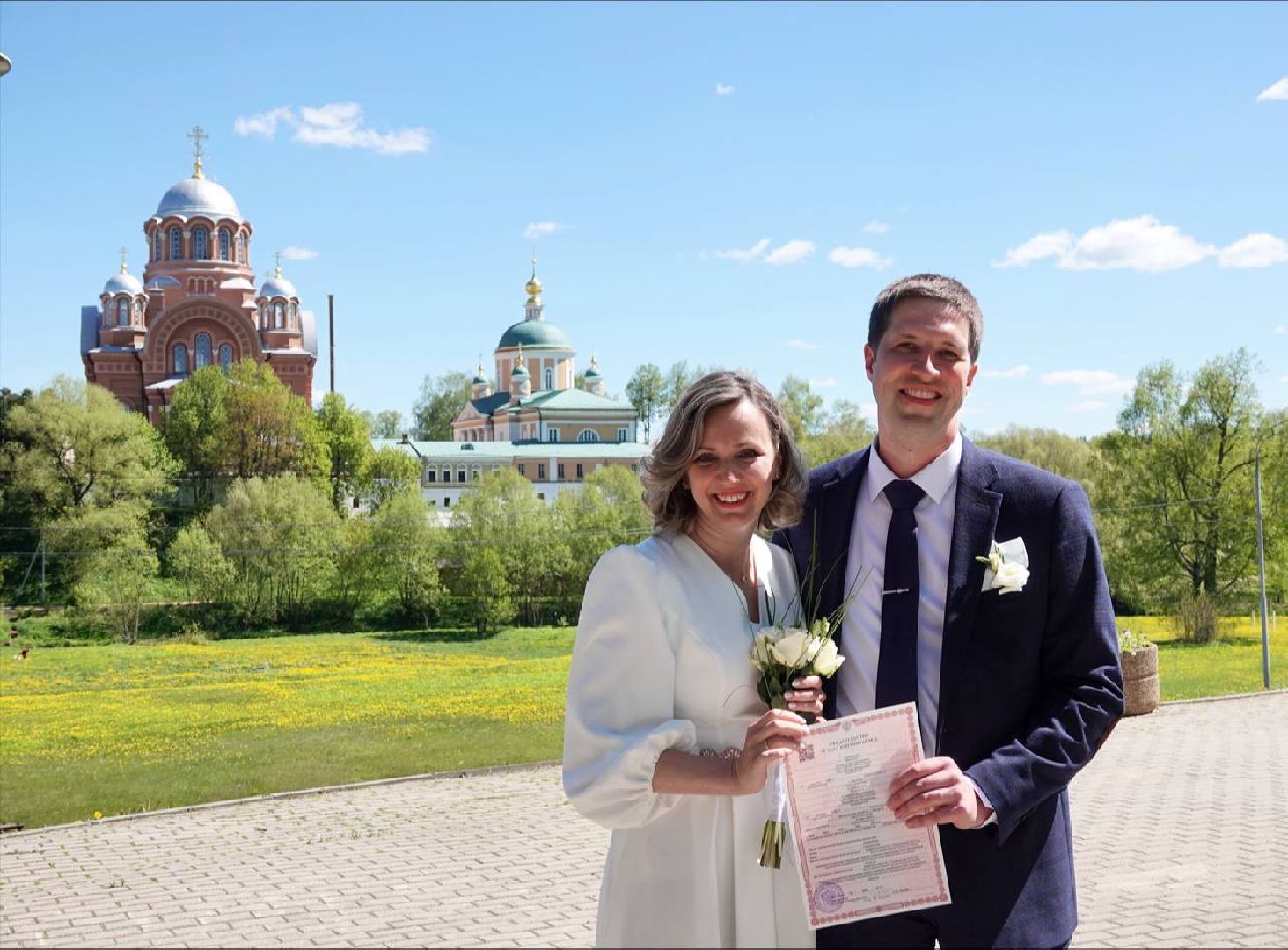 Свадьба, Свадьба в Подмосковье, Бракосочетание, Управление ЗАГС, Любовь, Семья, Год семьи, Хотьково, Парки Подмосковья, Сергиево-Посадский городской округ,