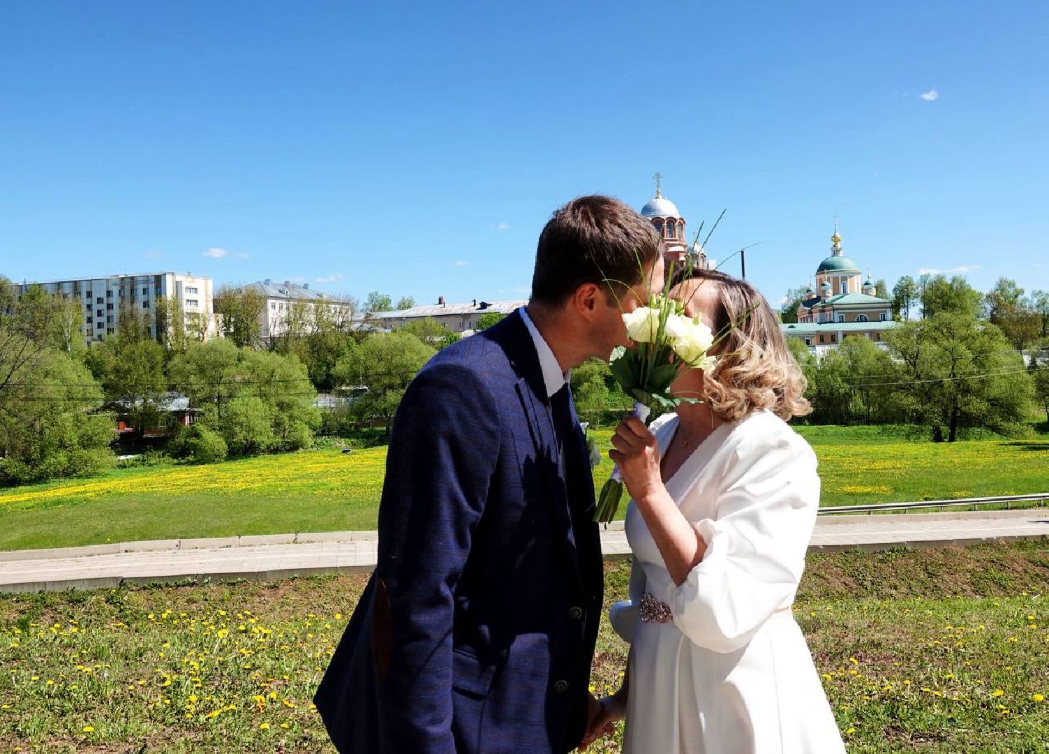 Свадьба, Свадьба в Подмосковье, Бракосочетание, Управление ЗАГС, Любовь, Семья, Год семьи, Хотьково, Парки Подмосковья, Сергиево-Посадский городской округ,