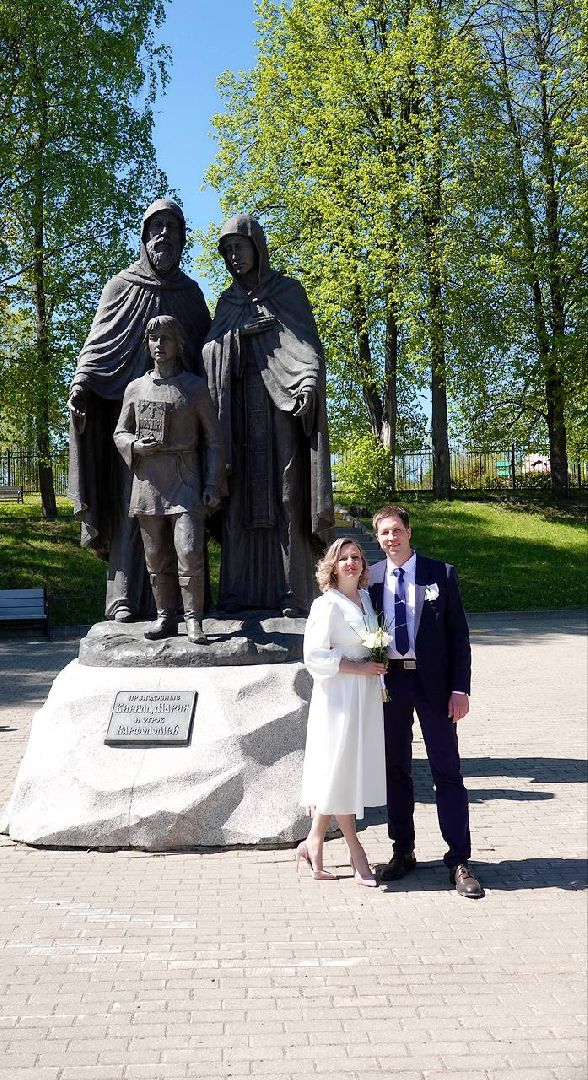 Свадьба, Свадьба в Подмосковье, Бракосочетание, Управление ЗАГС, Любовь, Семья, Год семьи, Хотьково, Парки Подмосковья, Сергиево-Посадский городской округ,