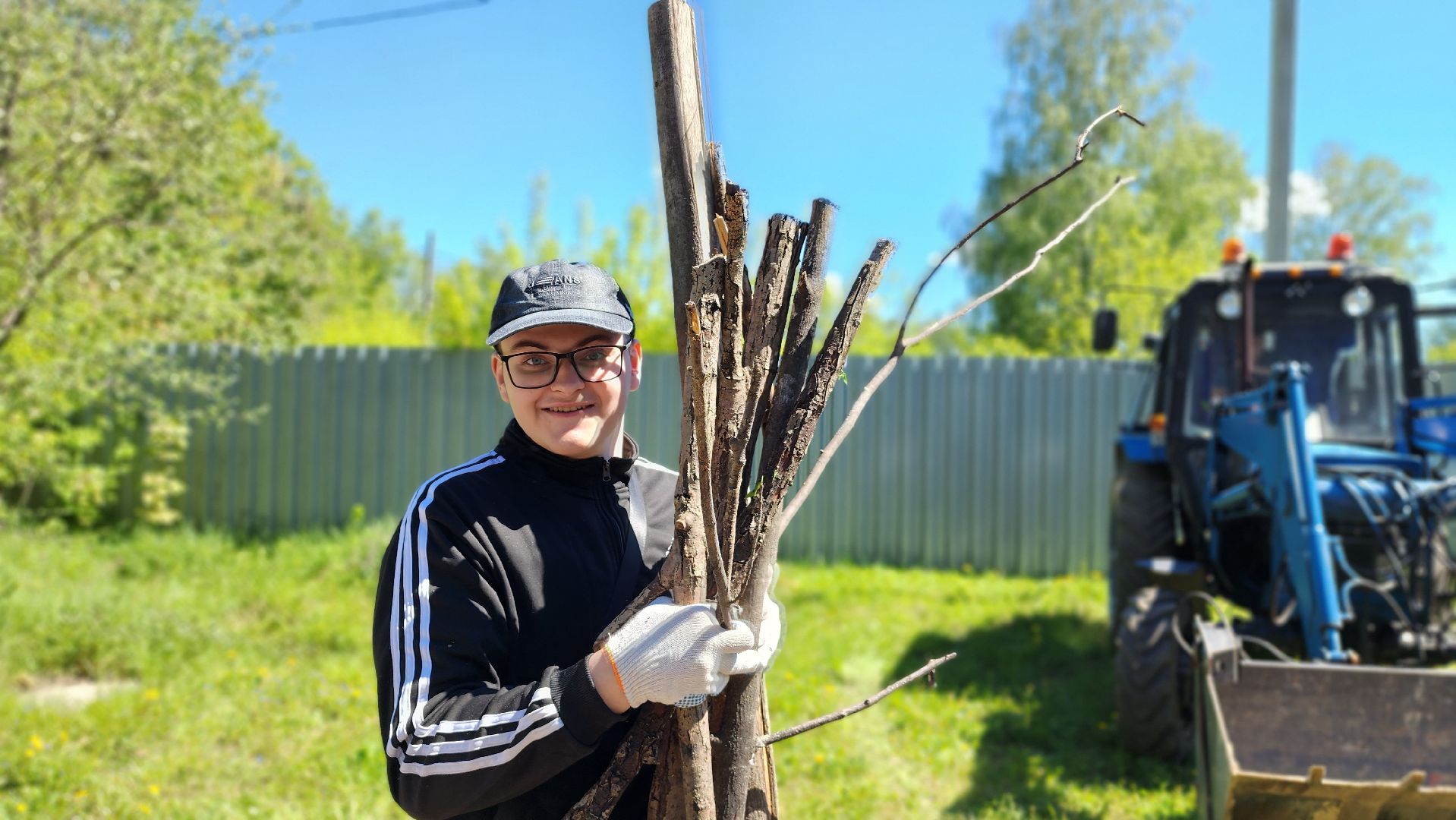 субботник, благоустройство, усадьба Четвериковых, Лосино-Петровский,